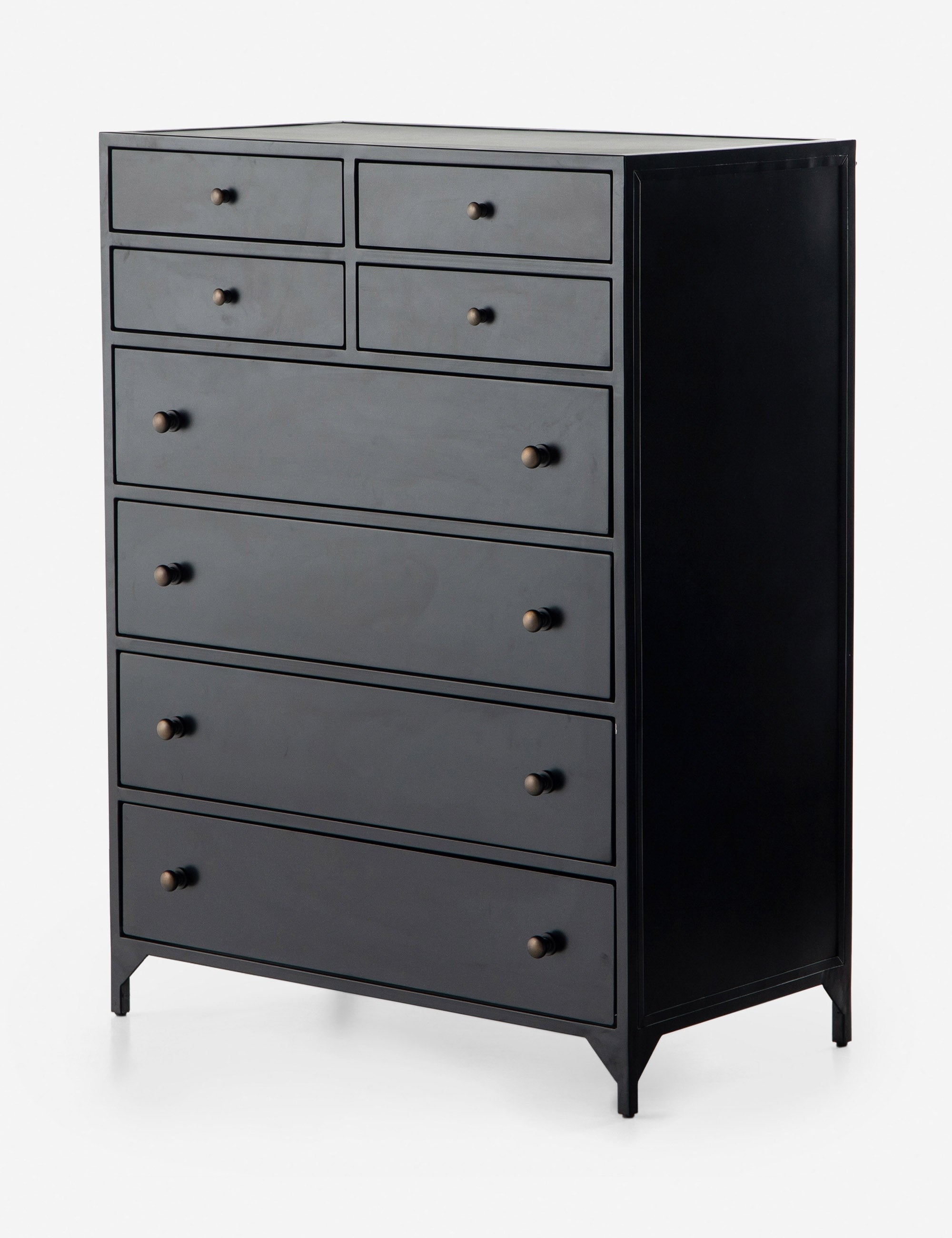 Verruca Tall Dresser - 6-Drawer Wooden Chest for Bedroom Storage - Perfect for Organizing Clothes, Linens & Accessories in Master Bedroom or Guest Room