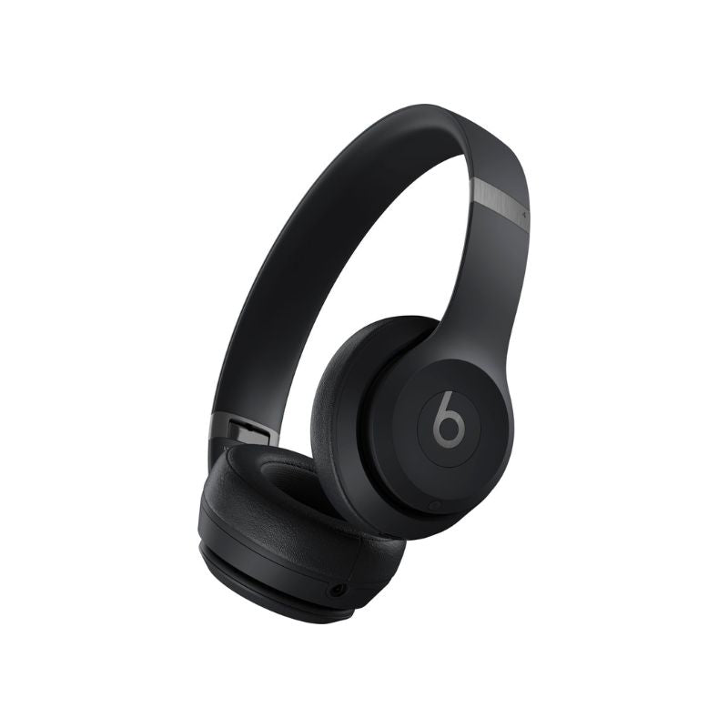 Beats Solo 4 Wireless On-Ear Headphones - Black | Premium Sound for Music, Gaming & Travel