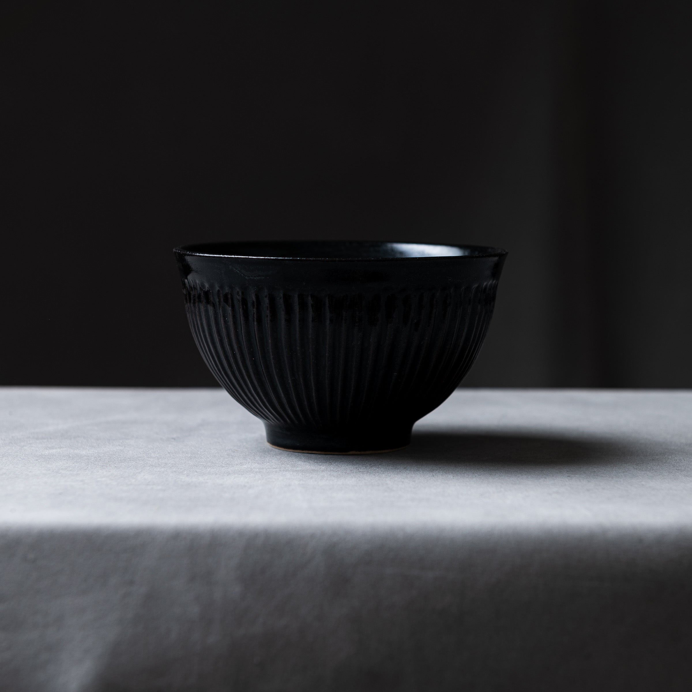 Premium Saliu Shinogi Rice Bowl Set - 3 Colors (Black, White, Brown) | Durable Ceramic Japanese Style Soup & Rice Bowl | Perfect for Home Dining, Restaurant Use & Gift Giving
