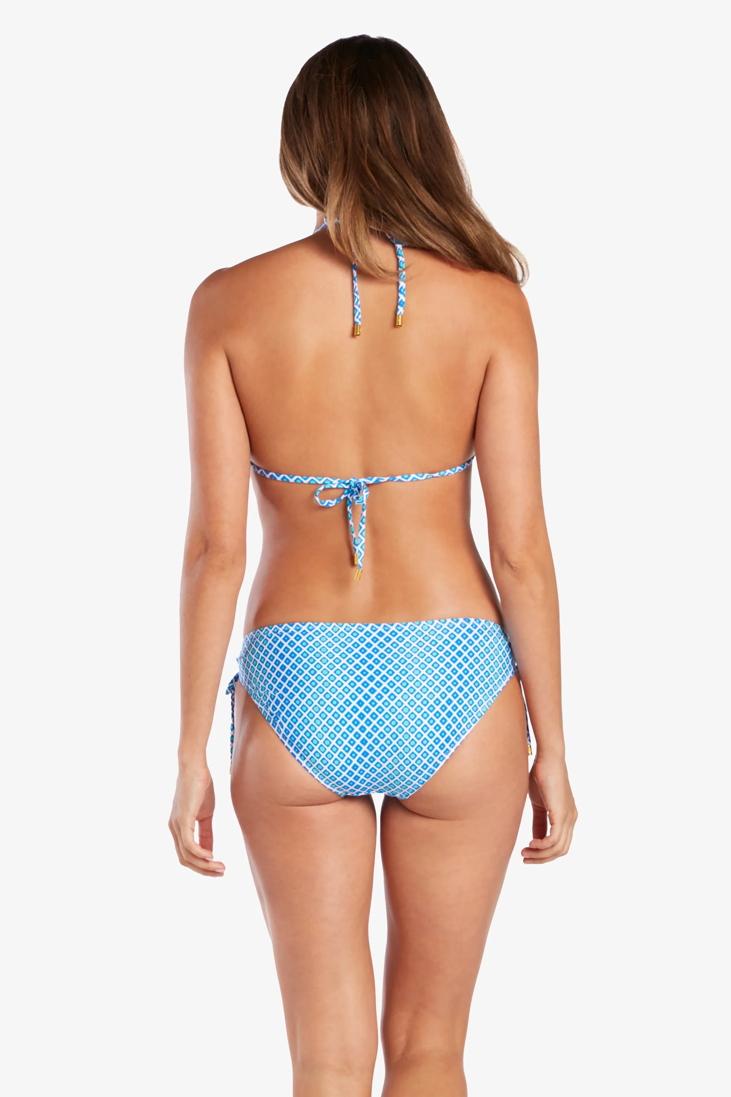 Trendy Tunnel Side Hipster Panties | Ombre Geo Print Women's Underwear for Everyday Comfort & Style