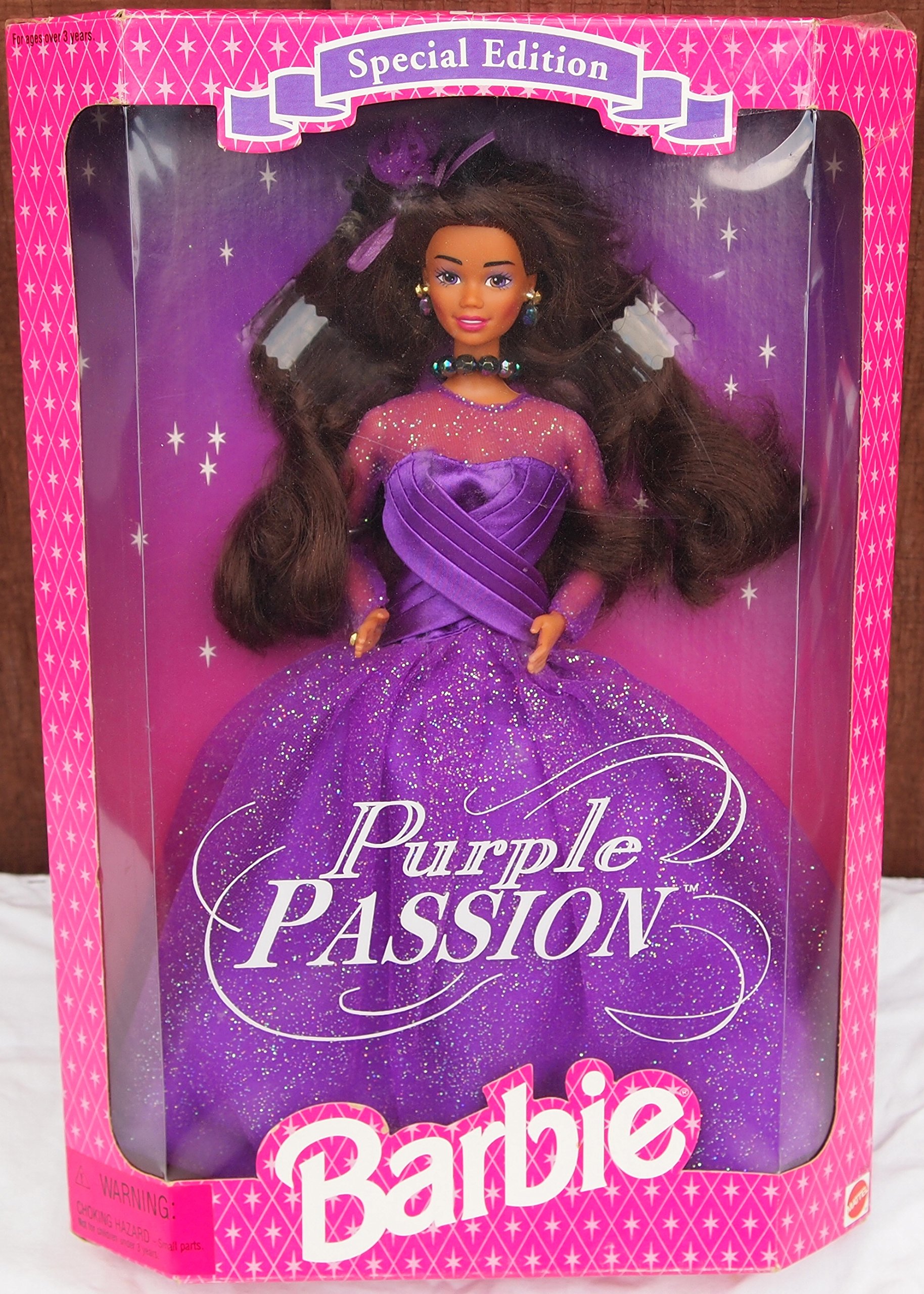 Barbie Purple Passion African American Doll for Kids Play & Collecting