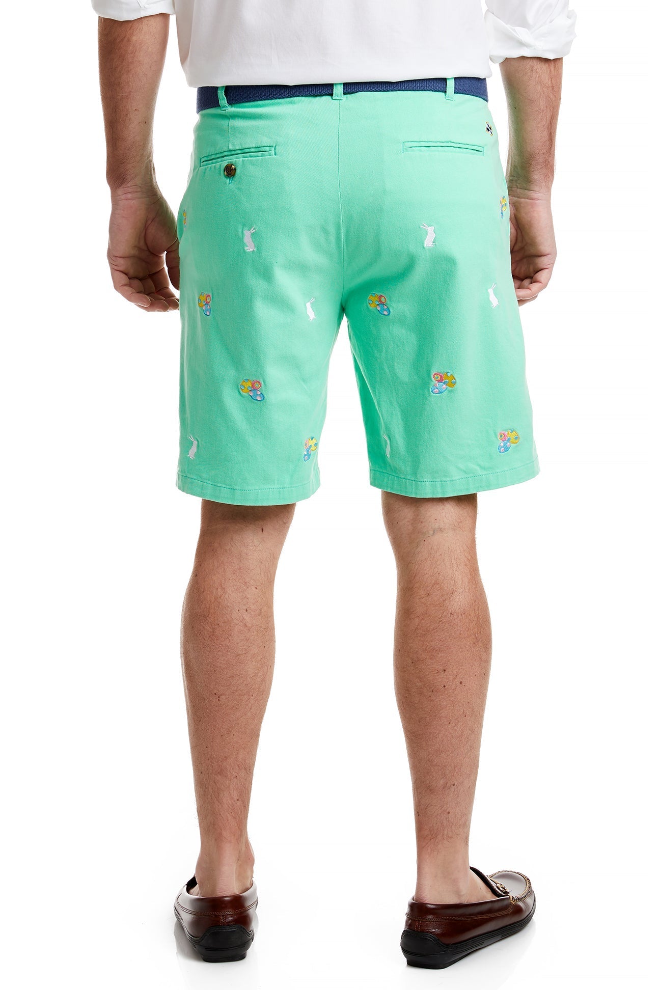 Cisco Short Spring Green Dress with Easter Egg & Bunny Print - Perfect for Easter Celebrations, Spring Parties & Family Gatherings