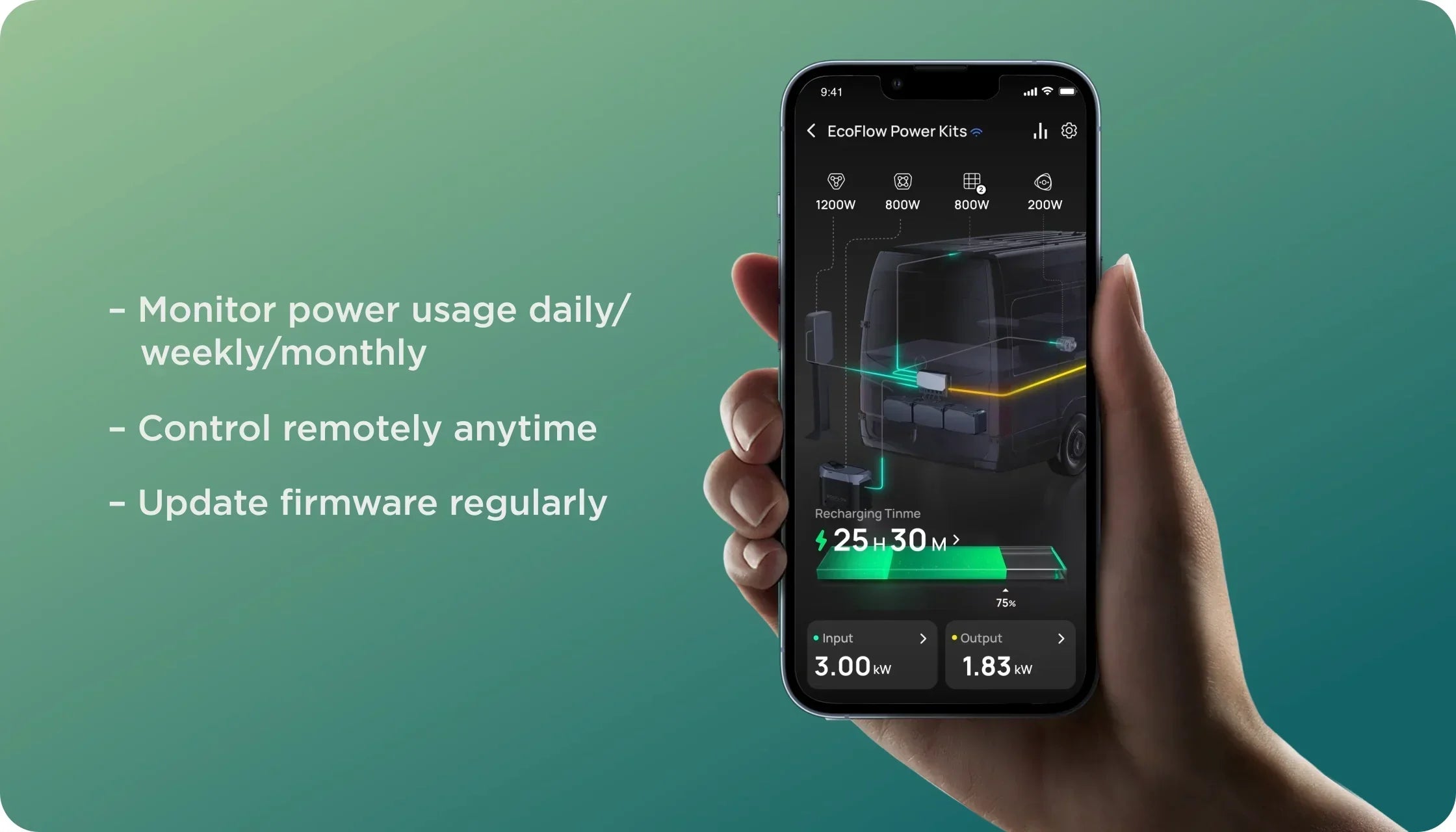 EcoFlow 10kWh Solar Power Kit - Portable Home Battery Backup System for Off-Grid Living, RV Camping & Emergency Power Outages