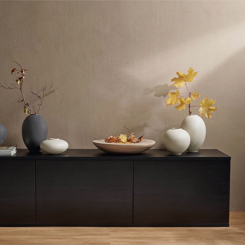 Asa Germany | Mara Vase - Modern Ceramic Flower Vase for Home Decor, Wedding Centerpieces & Office Desk Decorations