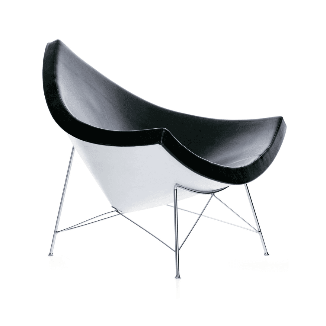 Elan Faux Leather Armchair - Modern PU Leather Accent Chair for Living Room, Office, or Bedroom - Comfortable Lounge Chair with Sturdy Metal Legs - Perfect for Reading, Relaxing, and Home Decor