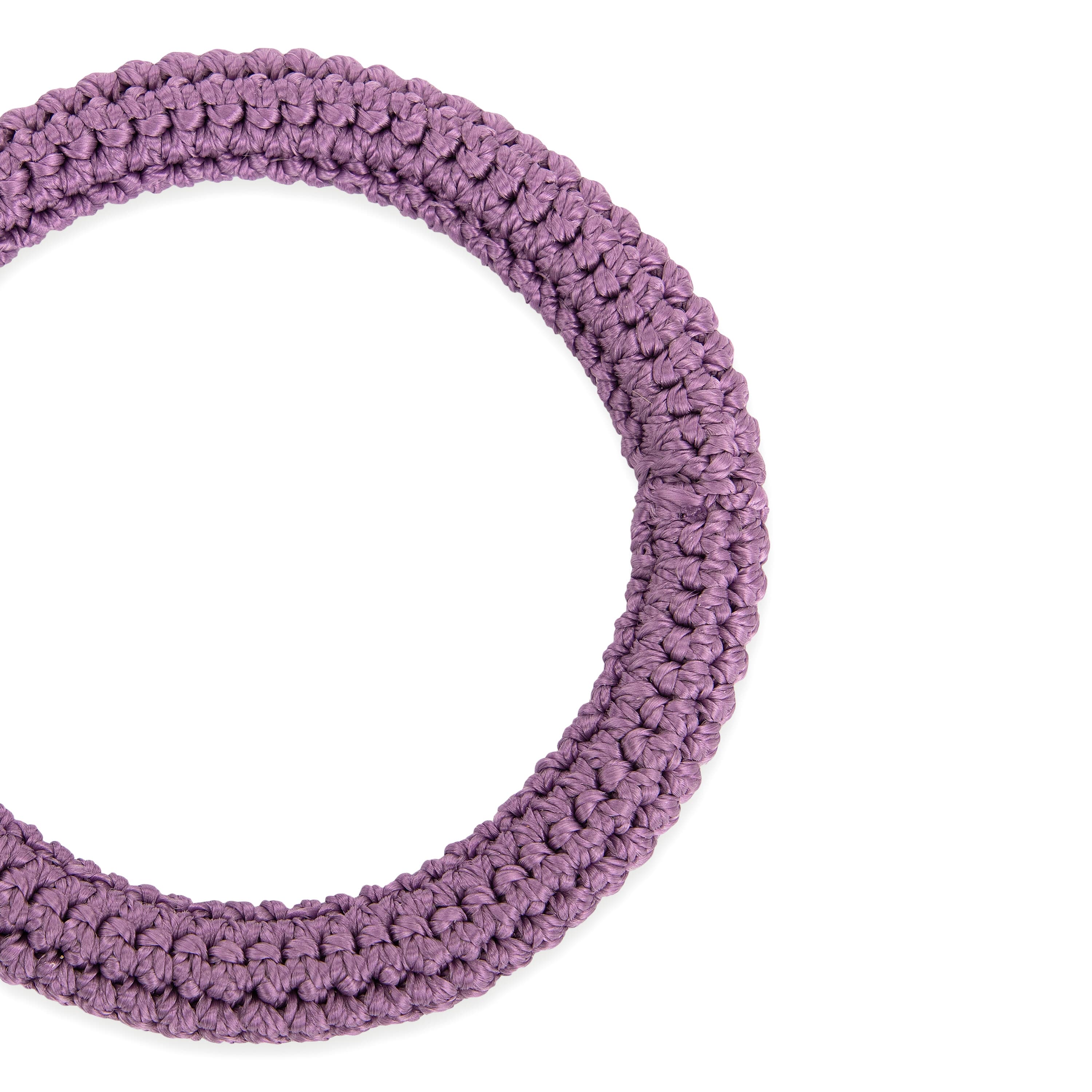 Handmade Crochet Finch Bangle Bracelet - Elegant Heather Color for Women - Perfect for Boho Fashion, Casual Wear, and Gift Giving
