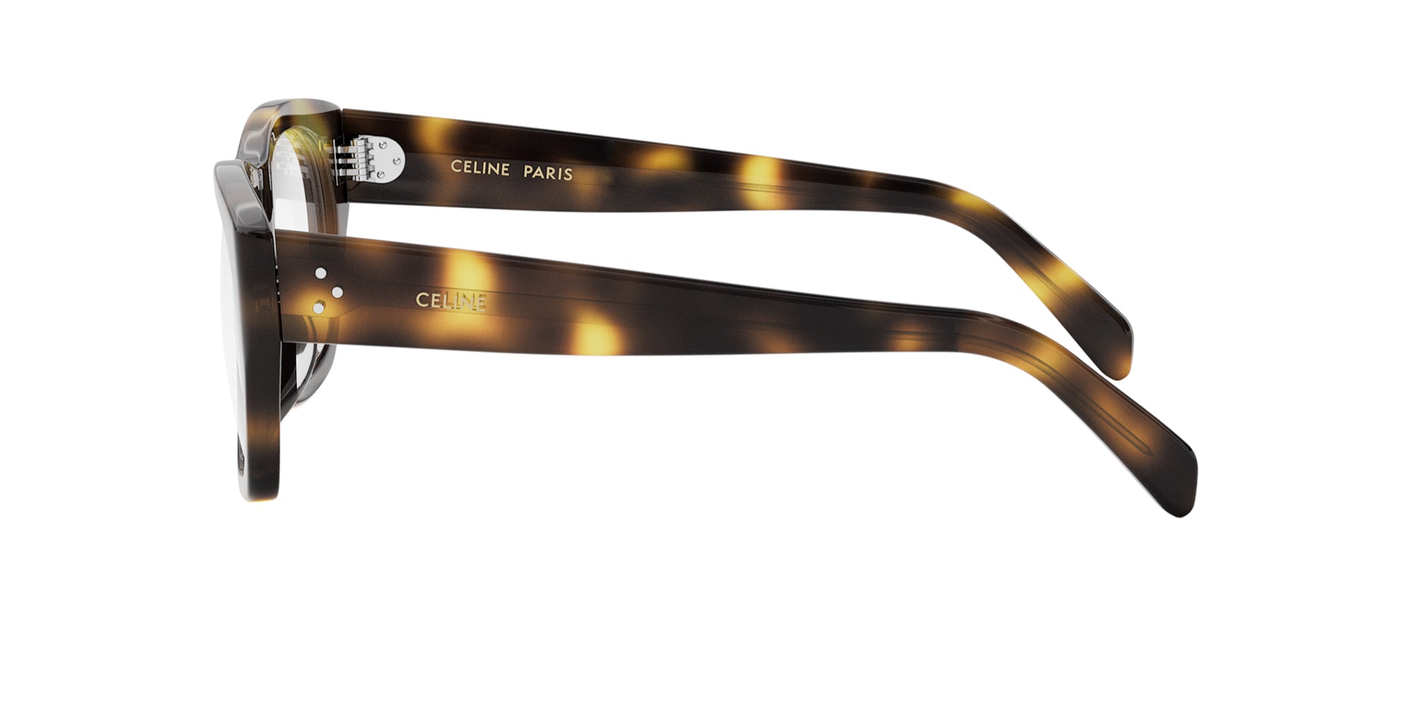 CELINE Bold 3 Dots CL50154U Sunglasses - Classic Aviator Style with 3 Signature Dots - UV Protection for Women & Men - Perfect for Driving, Travel & Outdoor Activities