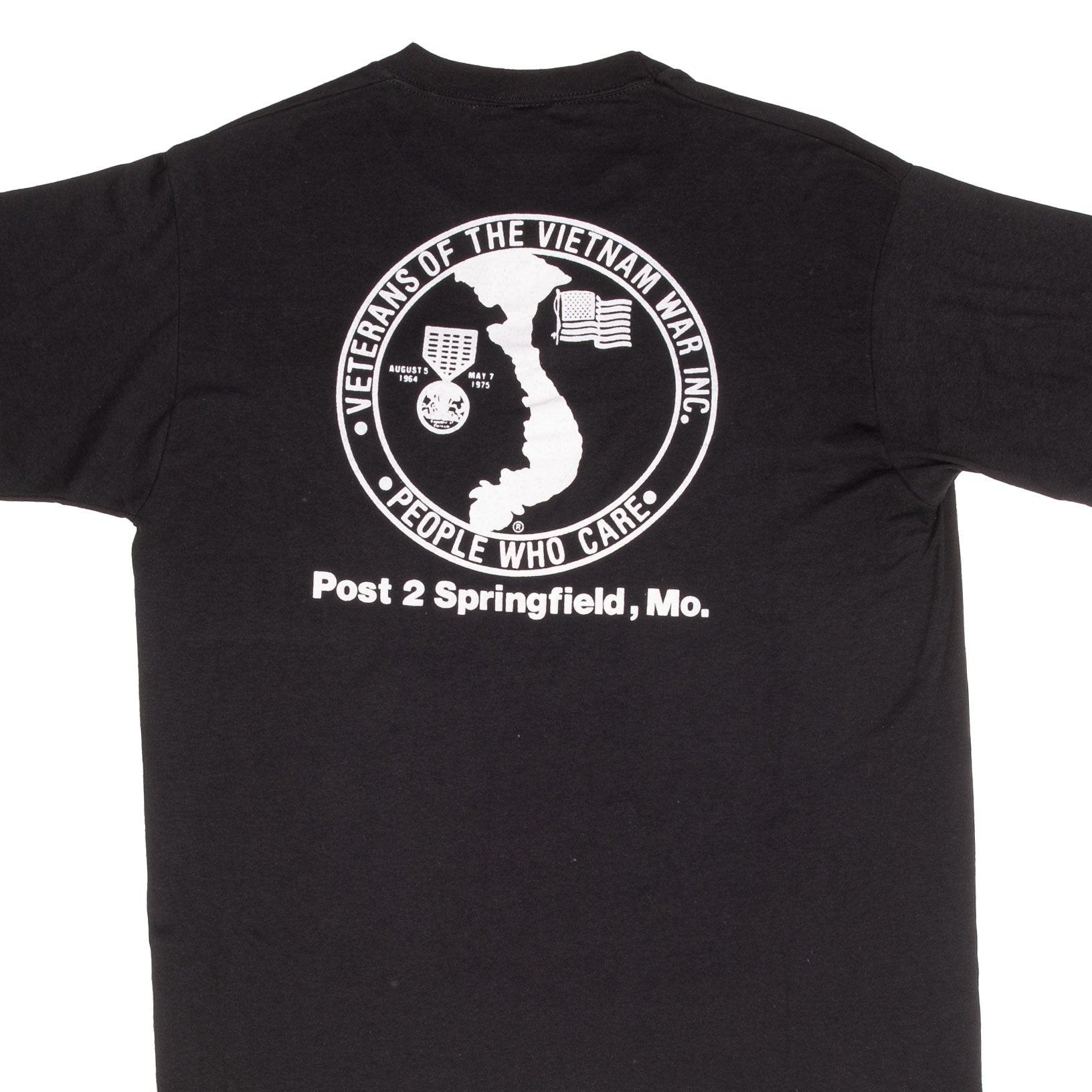 Vintage POW MIA Vietnam Veteran 1990s T-Shirt - Size Large - Made in USA - Military Apparel & Patriotic Gift for Veterans Day