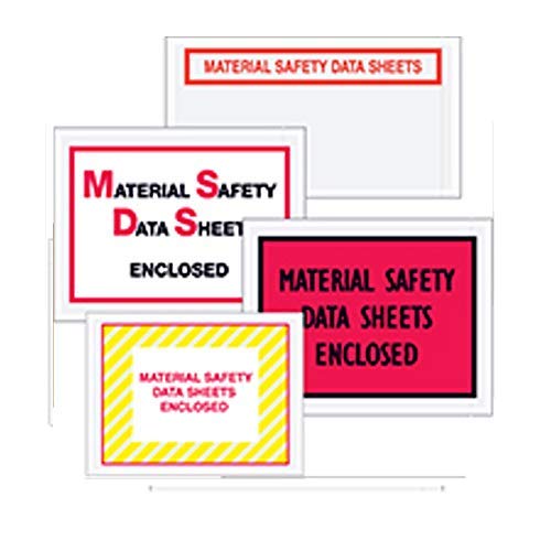 TapePlanet Safety Data Sheet Enclosed Envelopes - 1000 Pack (7