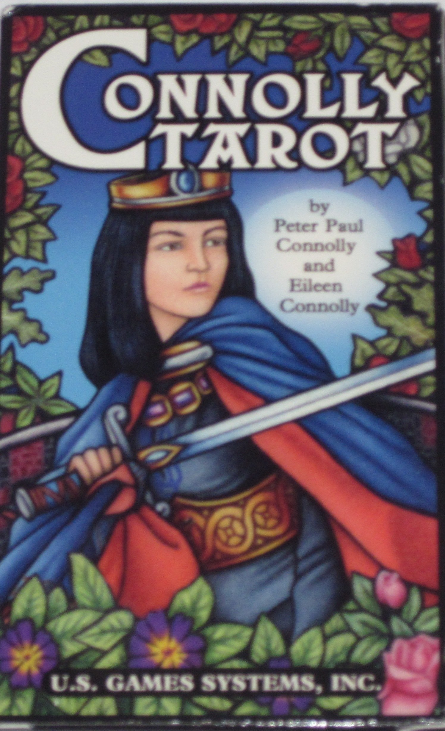 Authentic Connolly Tarot Deck - 78-Card Classic Tarot Set with Guidebook for Divination, Fortune Telling & Spiritual Guidance | Perfect for Beginners & Professional Readers (US Stock)