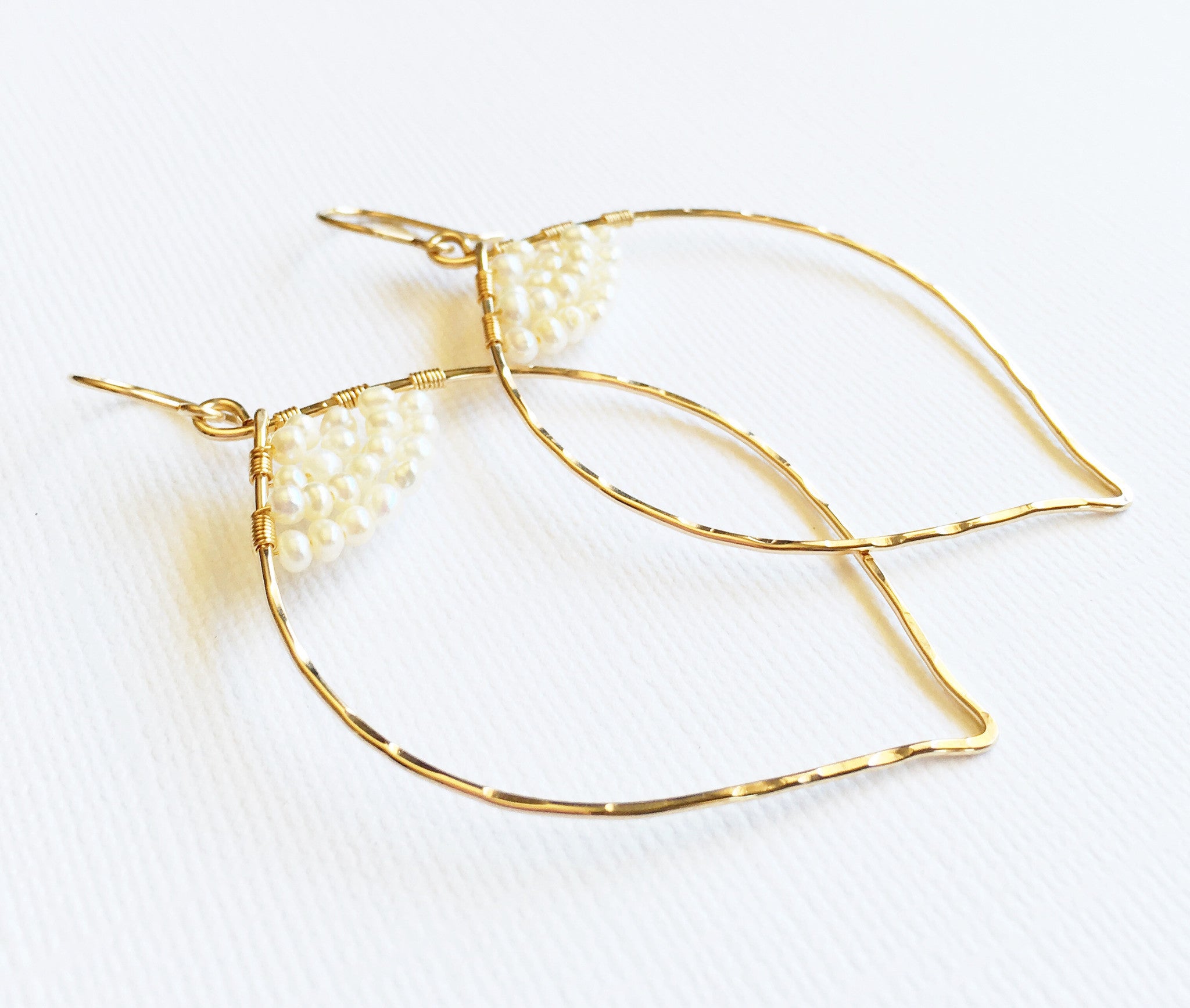 Malie Pearl Earrings (E168) - Elegant Dangle Earrings for Women, Perfect for Weddings, Parties & Special Occasions