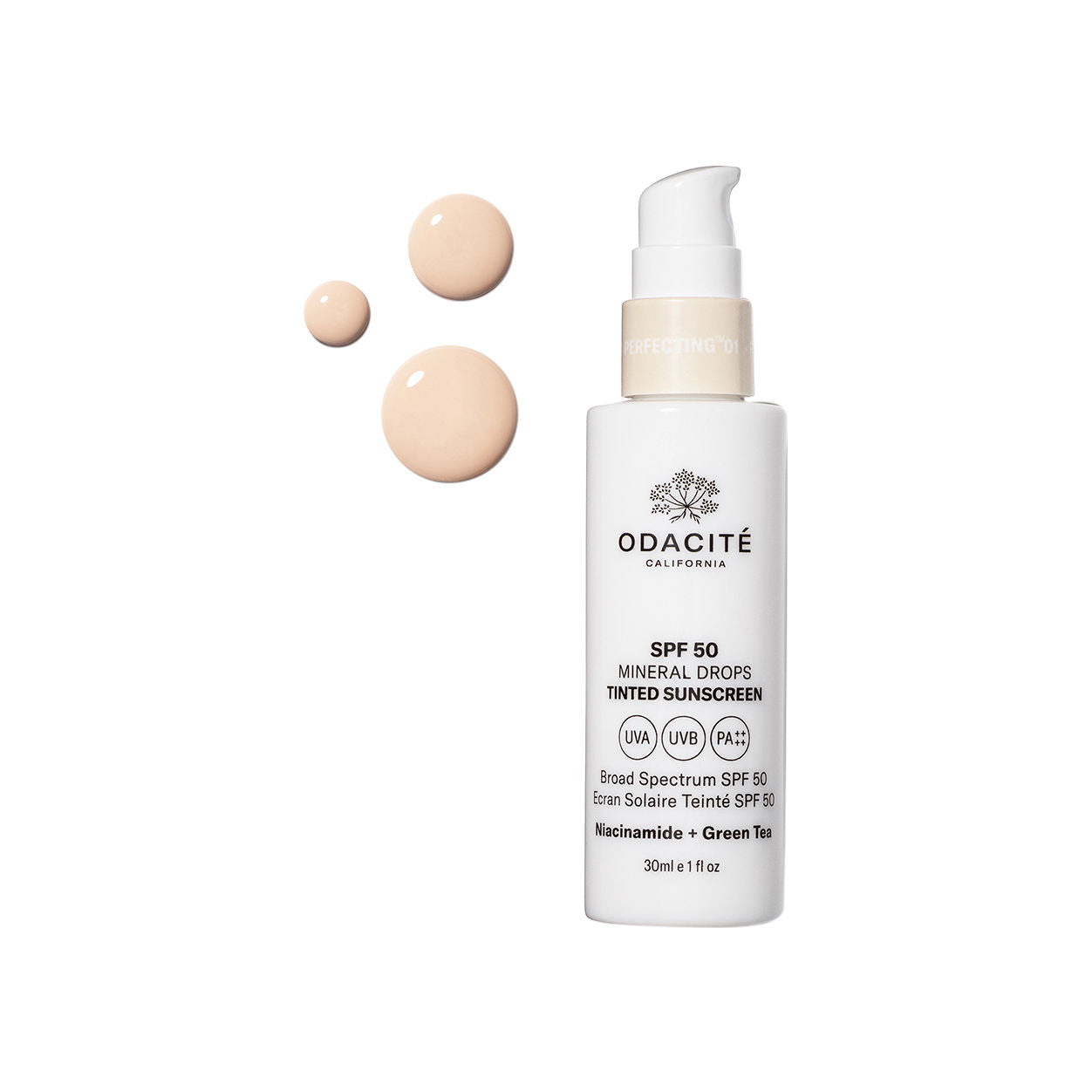 Flex Perfecting Mineral Drops Tinted Sunscreen SPF 50 - Oil-Free Face Sunscreen for Daily Use, Natural Glow & UV Protection - Perfect for Beach, Outdoor Activities & Everyday Wear