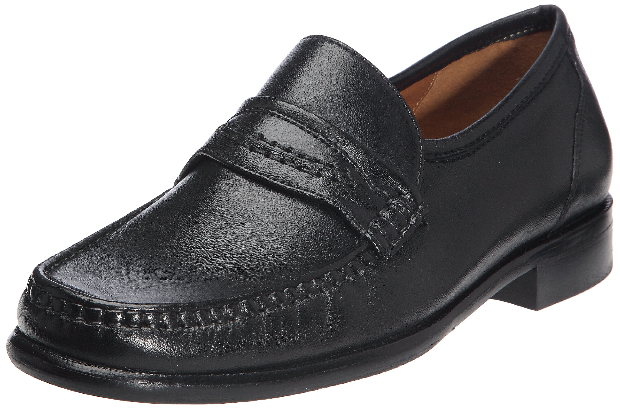 Sioux Men's Moccasin Shoes - Genuine Leather Soft Sole Slip-On Comfortable Native American Style for Casual Wear & Outdoor Activities