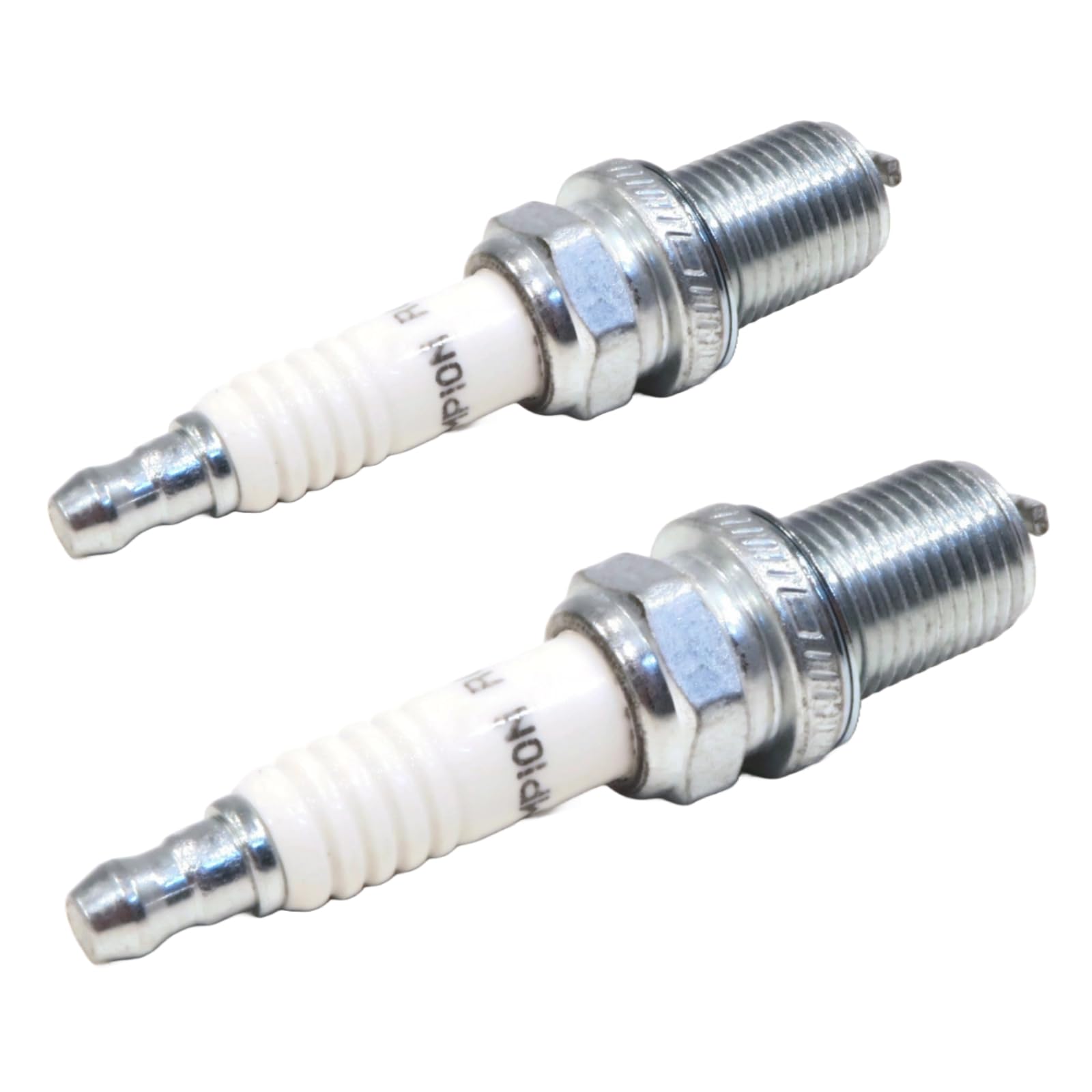 Champion Spark Plugs (2-Pack) - Compatible with Briggs & Stratton 635512, 696073, 696202 - High Performance Replacement for Small Engines - Perfect for Lawn Mowers, Generators & Outdoor Power Equipment