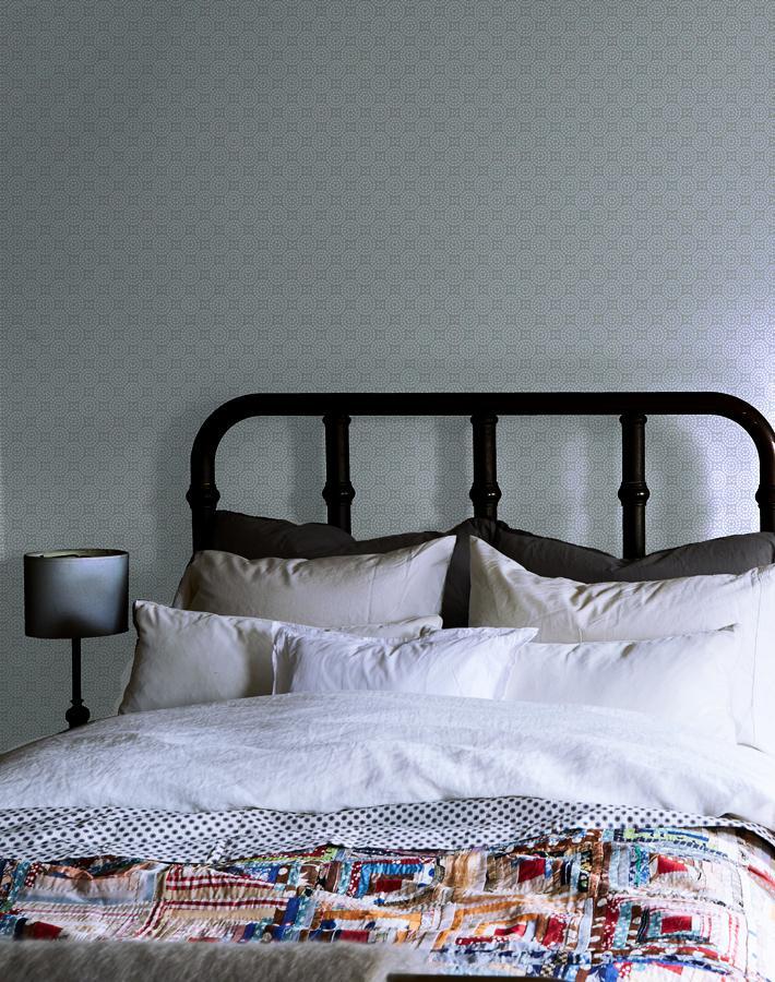 Dot Dot Elephant Wallpaper by Wallshoppe - Premium Peel and Stick Removable Wallpaper for Nursery, Kids Room & Home Decor