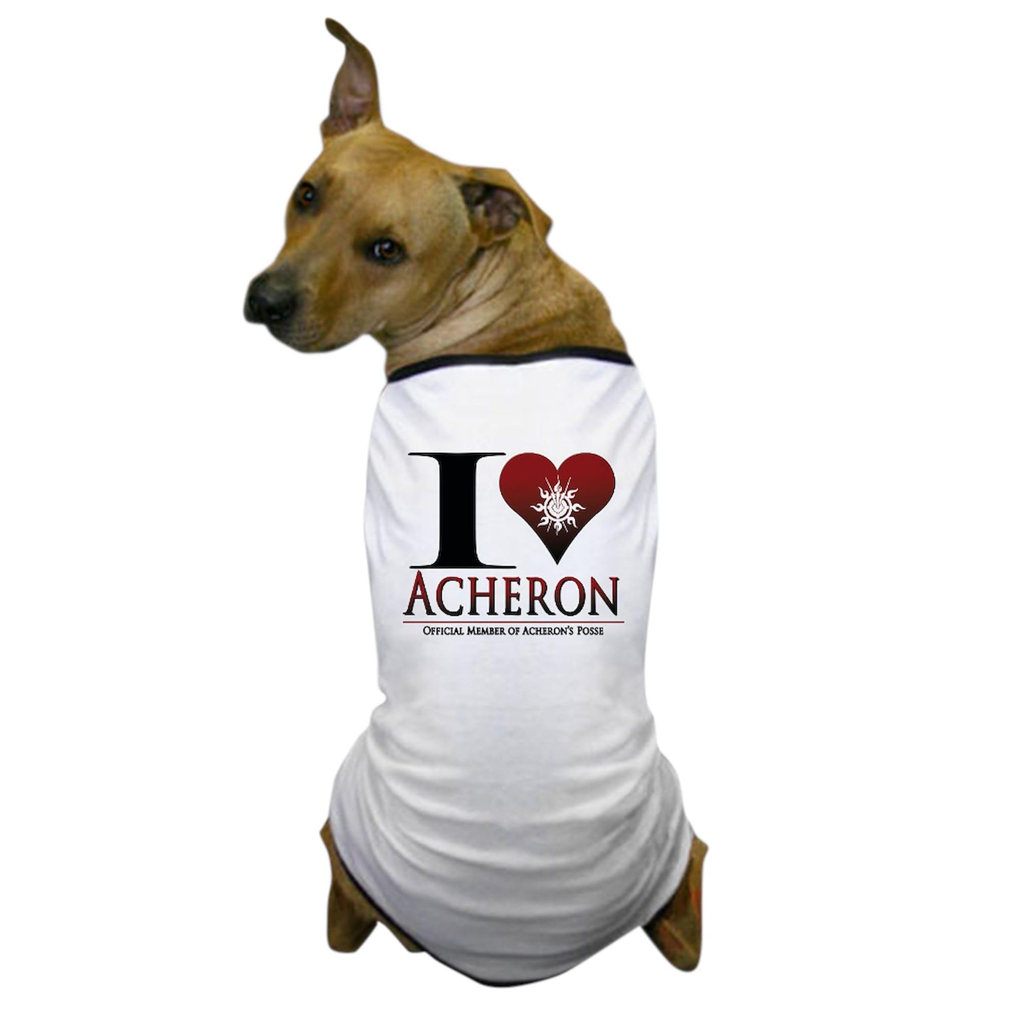 Funny Acheron Dog T-Shirt for Pets - Cute Pet Clothing & Costume for Dogs - Perfect for Halloween, Parties & Daily Walks