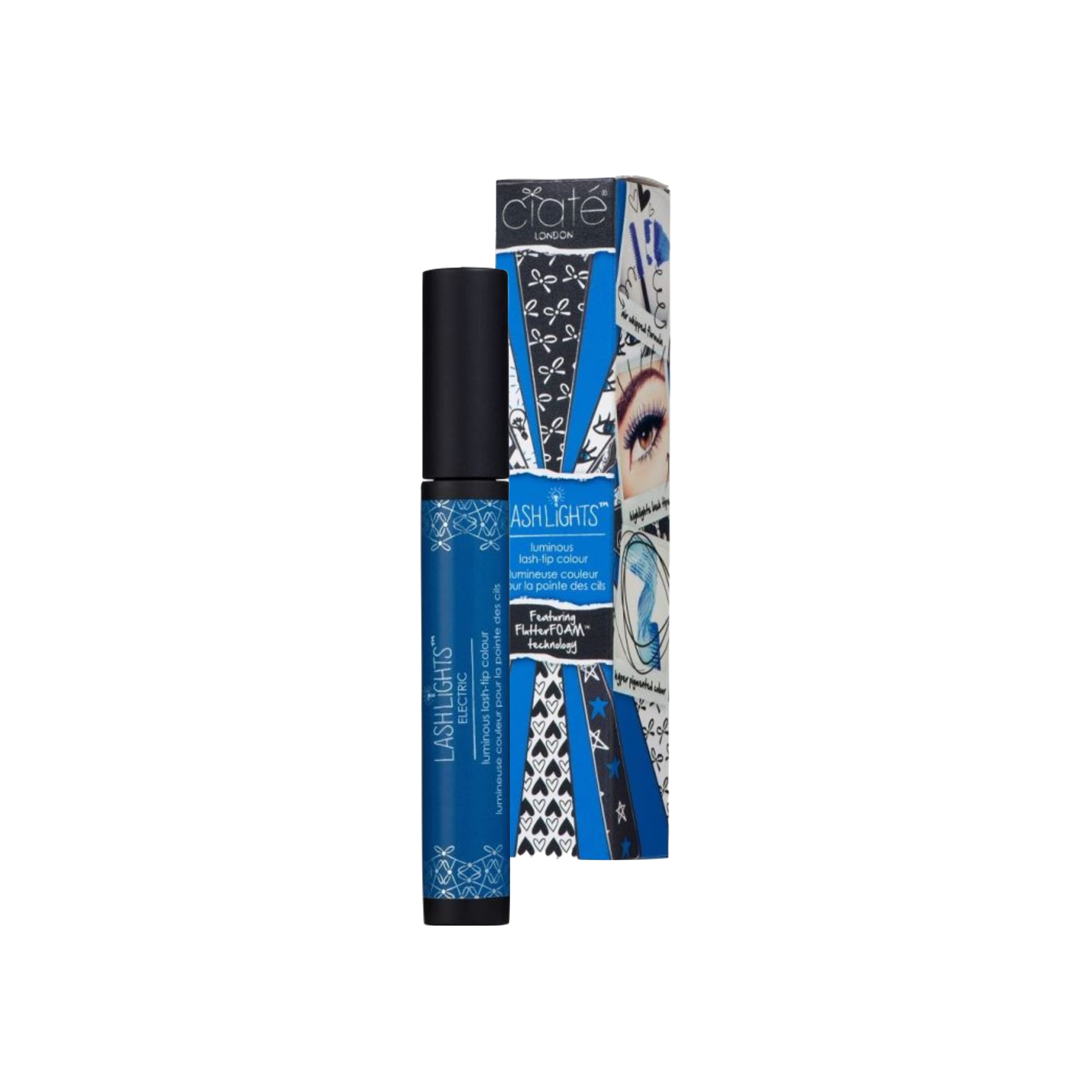 Ciate Lashlights Mascara 6.5ml - Volumizing & Lengthening Black Mascara for Dramatic Lashes | Perfect for Night Out, Parties & Special Occasions