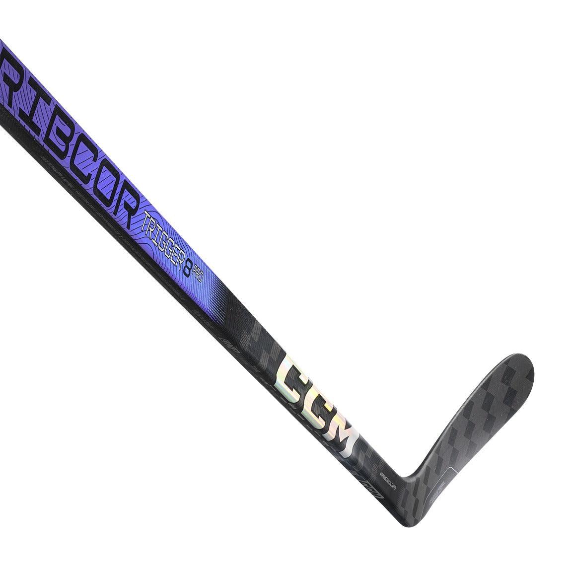 CCM Ribcor Trigger 8 Pro Hockey Stick - Youth Composite Hockey Stick for Kids | Perfect for Ice Hockey Training & Games