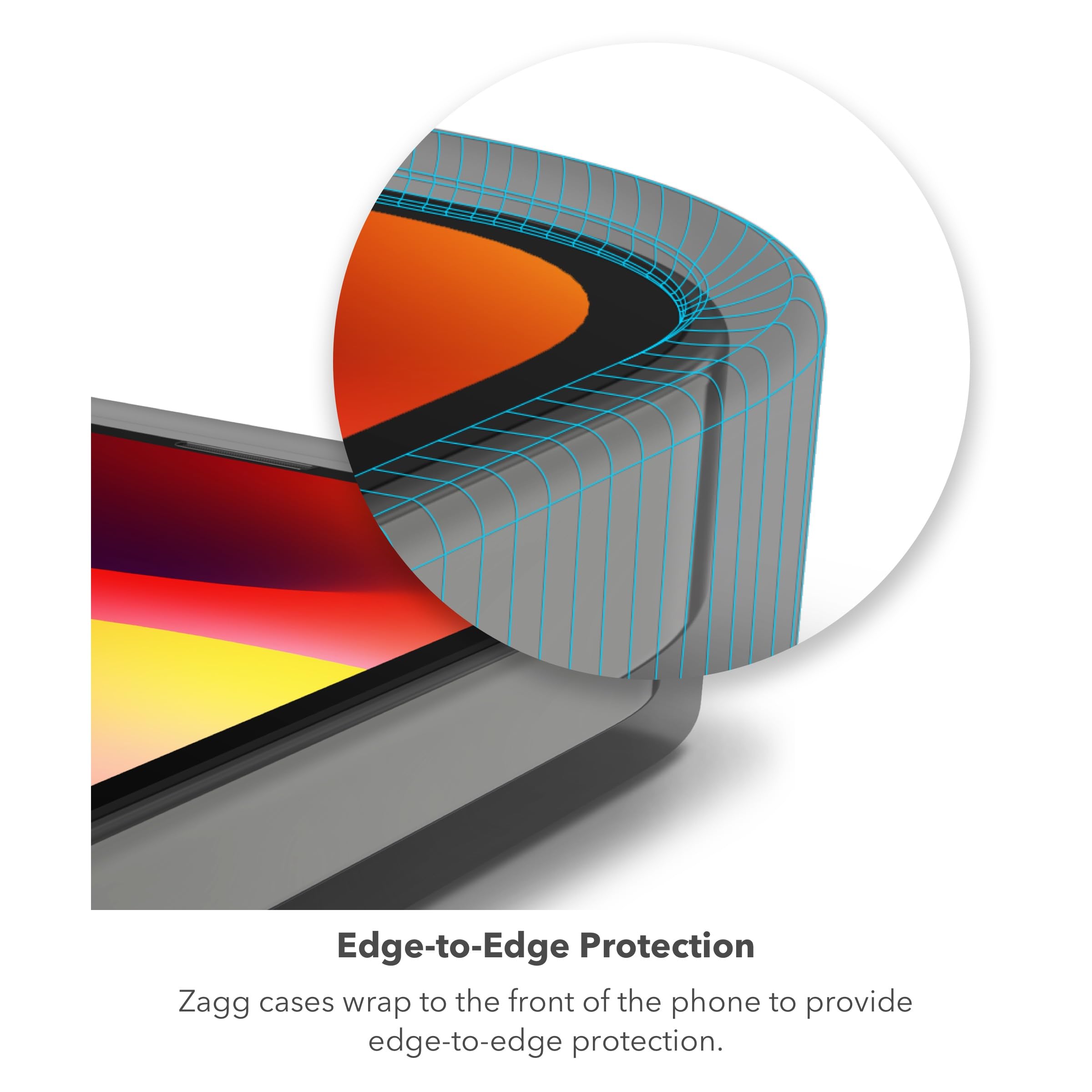 ZAGG Luxe Snap iPhone 15 Pro Case - Slim Protective Phone Cover with 10ft Drop Protection, Durable Graphene Material & MagSafe Compatibility | Perfect for Everyday Use, Travel & Outdoor Activities (Plum Purple)