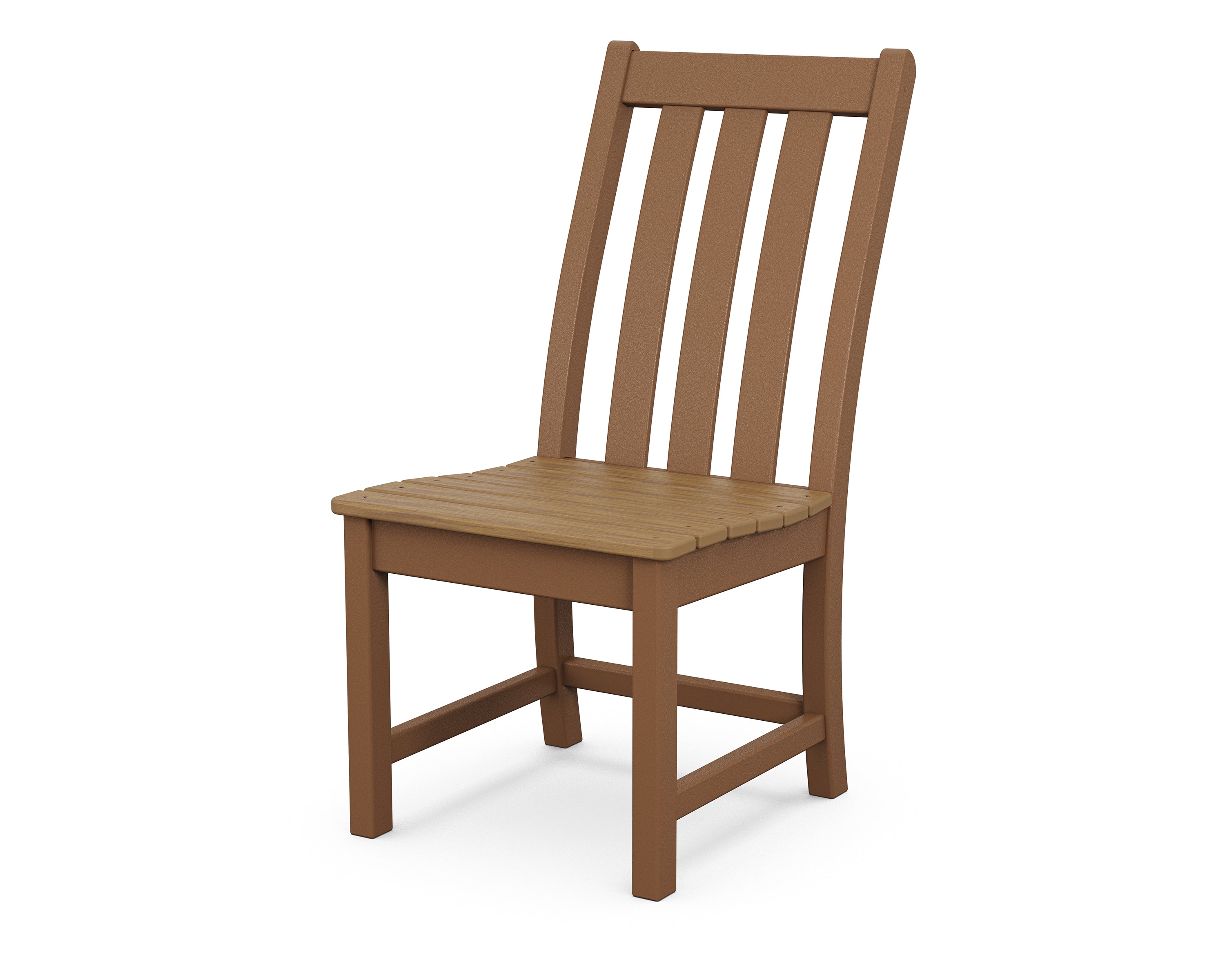 POLYWOOD Vineyard Dining Side Chair - Weather-Resistant Outdoor Furniture for Patio, Garden & Poolside Use