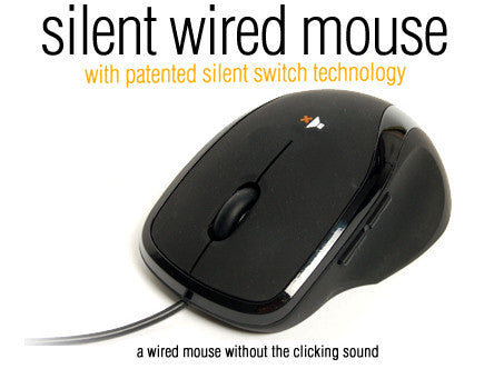 Nexus SM 8500 Silent Wired Mouse - Ultra Quiet USB Computer Mouse for Office, Gaming & Home Use - Ergonomic Design for Comfortable Work & Study Sessions