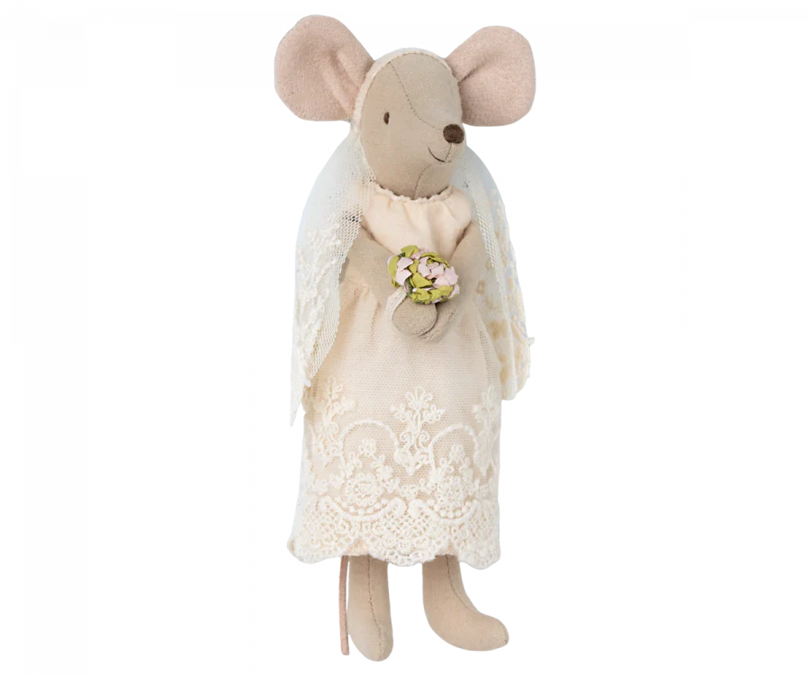 Wedding Mice Couple Figurine Set in Gift Box - Perfect for Bridal Shower, Anniversary & Newlywed Home Decor