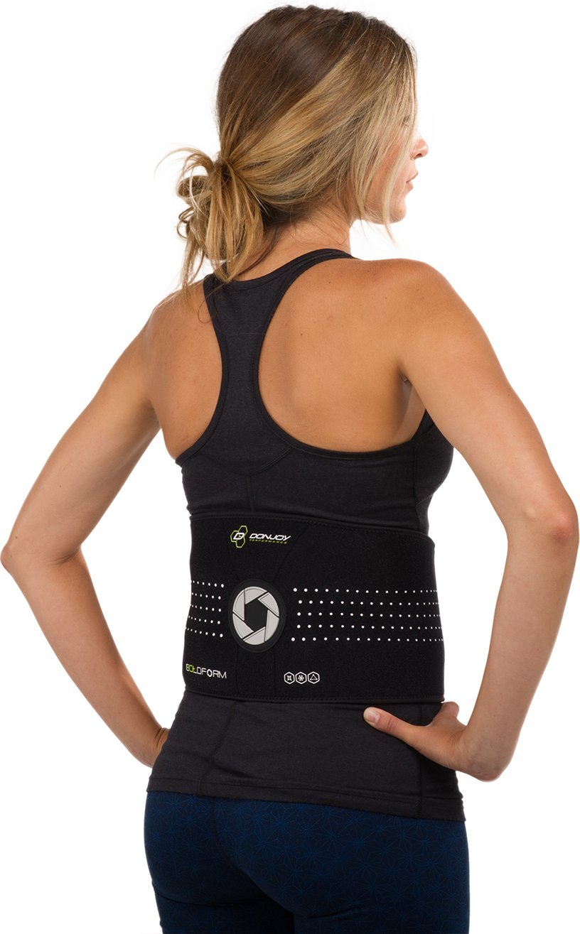 DonJoy Performance COLDFORM Hot & Cold Therapy Back Compression Wrap - Pain Relief for Back Injuries, Muscle Soreness & Post-Surgery Recovery - Ideal for Athletes, Office Workers & Seniors