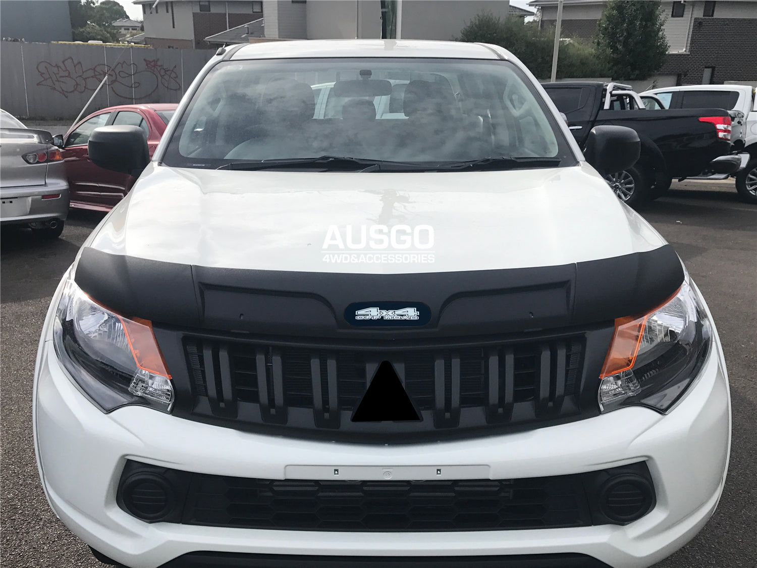 Weather Shields & Bonnet Protector for Mitsubishi Triton MQ Extra Cab (2015-2018) - Durable Rain & Sun Protection for Off-Road Adventures & Daily Commuting