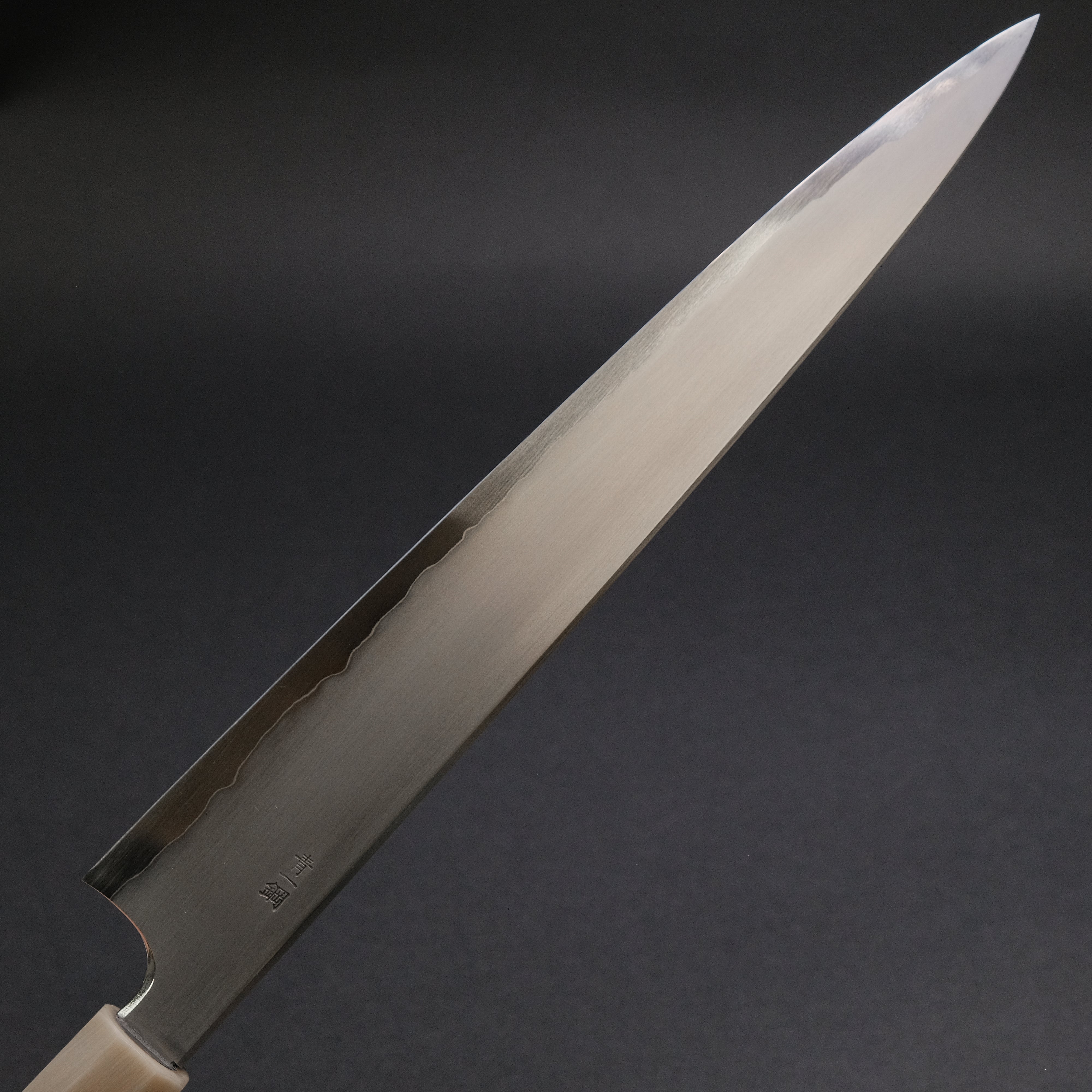 Hitohira Togashi Blue #1 Stainless Clad Kasumi Sujihiki 270mm Japanese Chef Knife with Ebony Handle - Perfect for Slicing Sashimi, Roast Beef & Boneless Meats