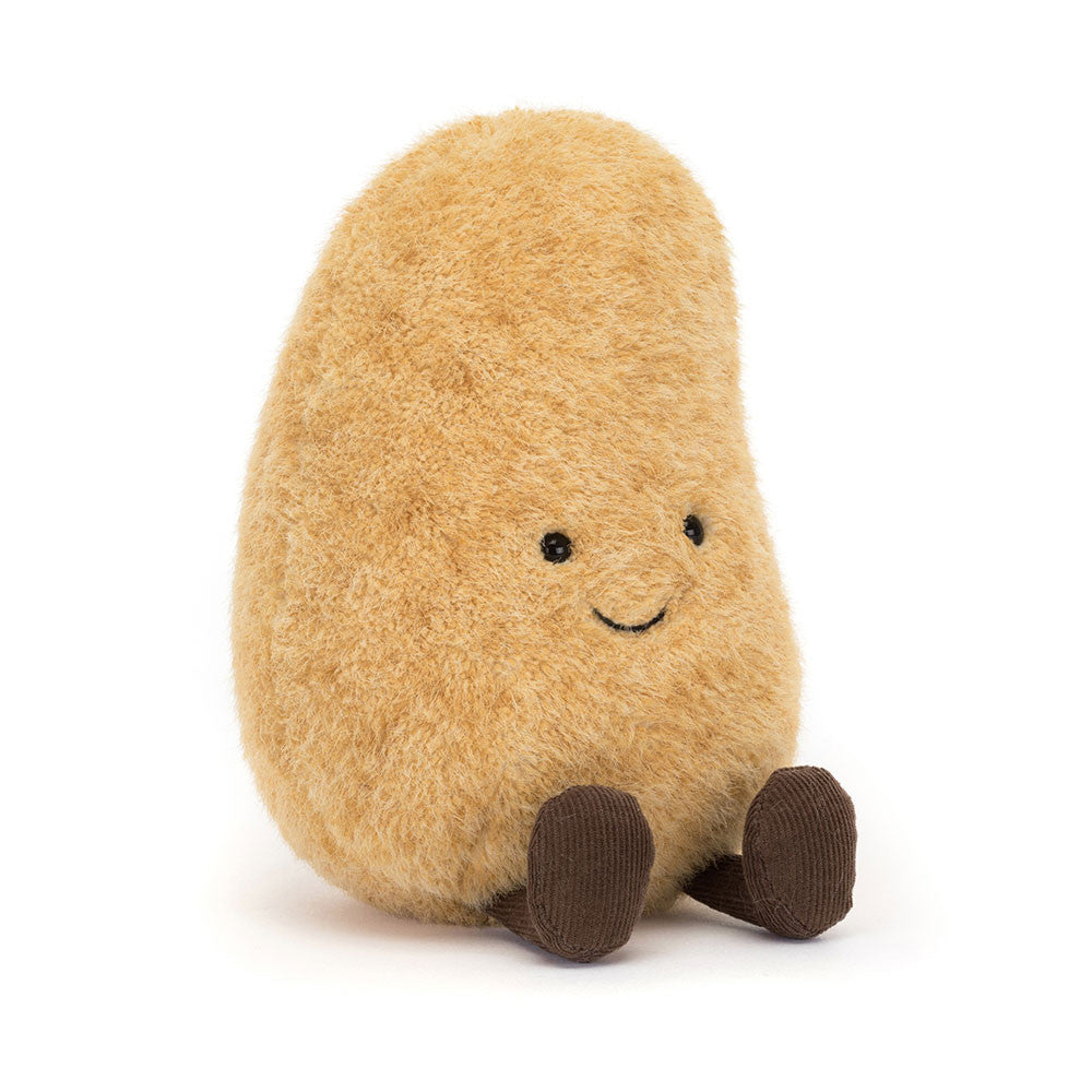 Amuseables Potato Plush Toy - Cute and Funny Stuffed Potato for Kids & Adults - Perfect for Gifts, Home Decor, and Stress Relief