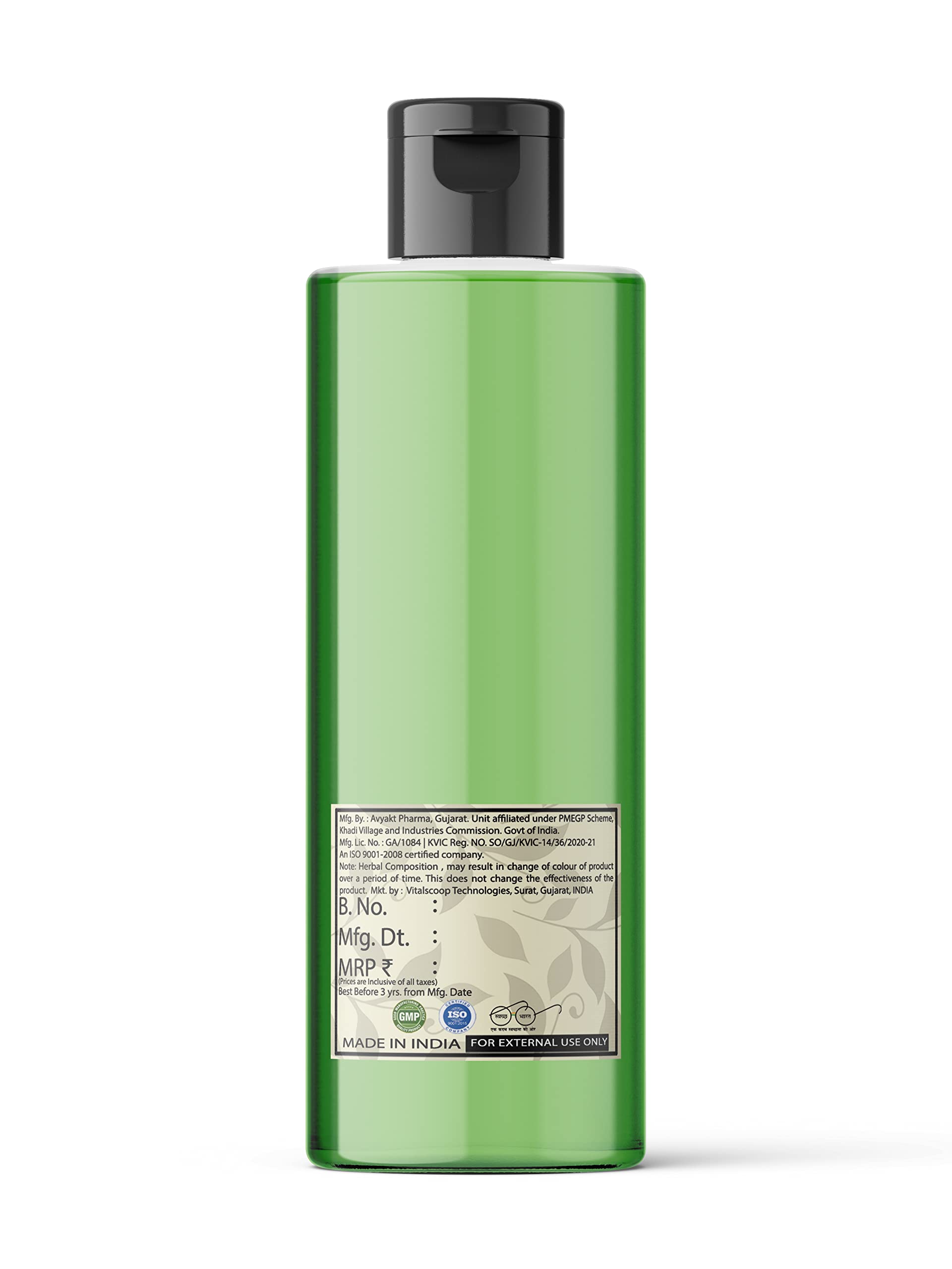 Khadi Natural Herbal Aloe Vera Shampoo for Hair Growth & Dandruff Control - 200ml | Sulfate-Free Treatment for Dry, Frizzy Hair & Hair Fall | Perfect for Daily Use & Scalp Care