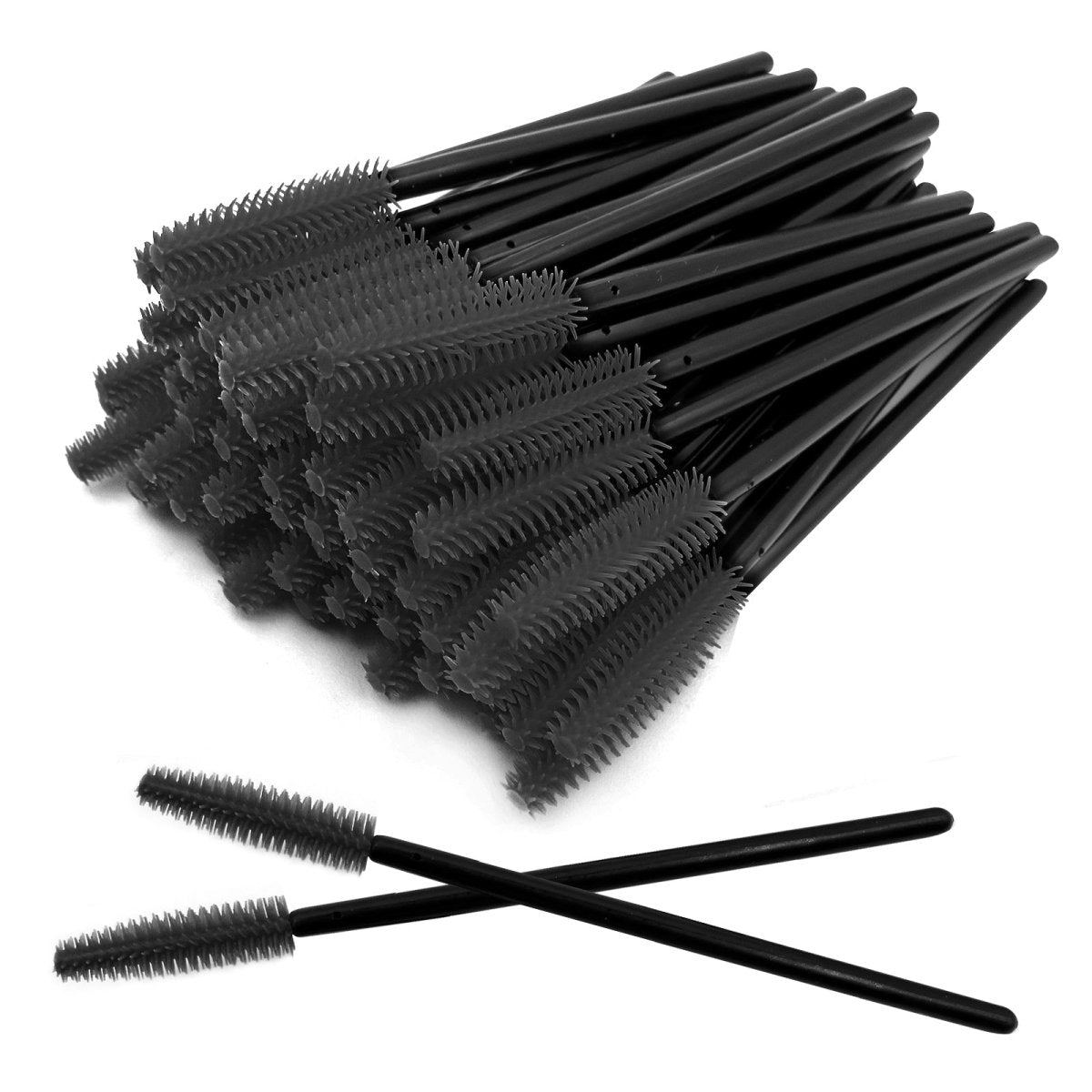 Professional Silicone Eyelash Brush - Mascara Applicator Wand for Voluminous Lashes | Perfect for Makeup Artists & Home Use
