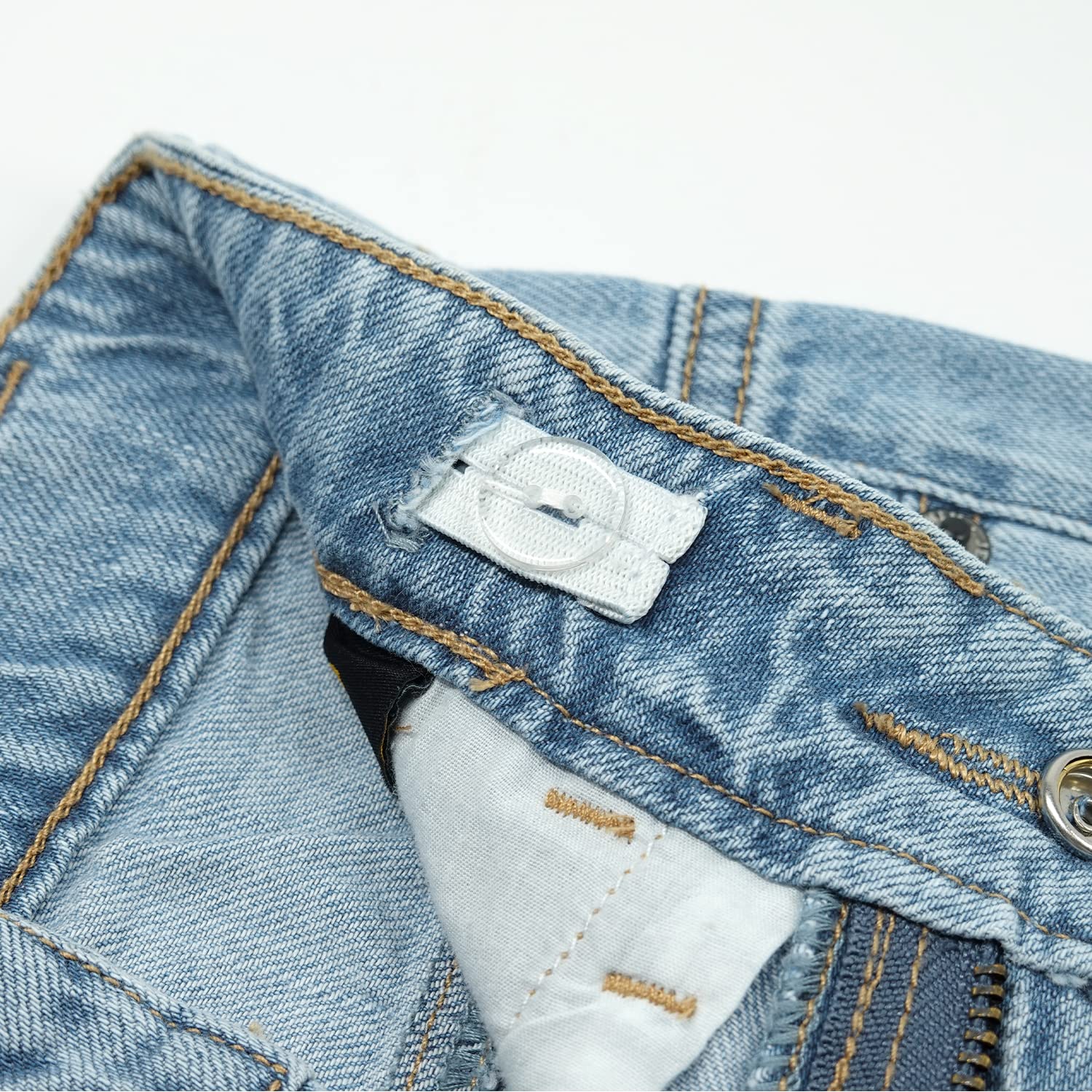 KIDSCOOL SPACE Boys' Ripped Denim Shorts - Stretchable Elastic Waist Summer Jeans for Kids | Perfect for Playdates, Beach Outings & Casual Wear