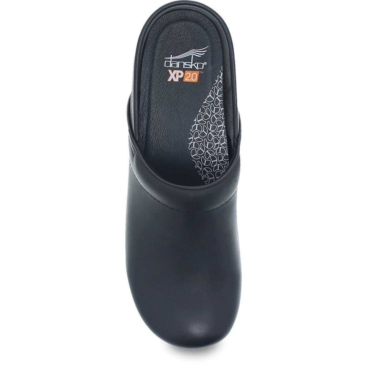 DANSKO XP 2.0 Men's Black Burnished Nubuck Leather Slip-Resistant Work Shoes - Comfortable & Durable for Nurses, Chefs & Professionals