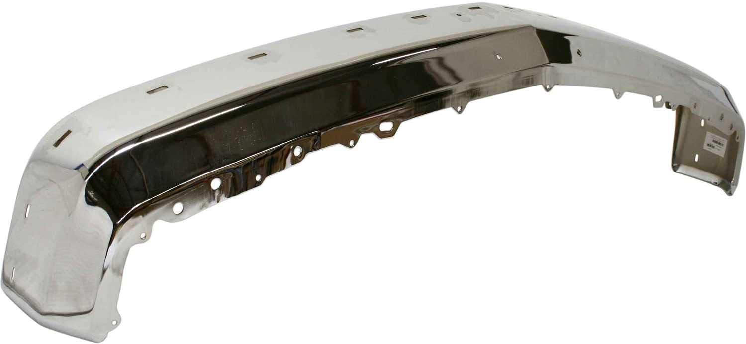 Garage-Pro Chrome Front Bumper with Impact Strip & Pad Holes | Compatible with 1988-2002 Chevrolet C/K Full Size Pickup Trucks | Durable Replacement for Off-Road & Daily Driving