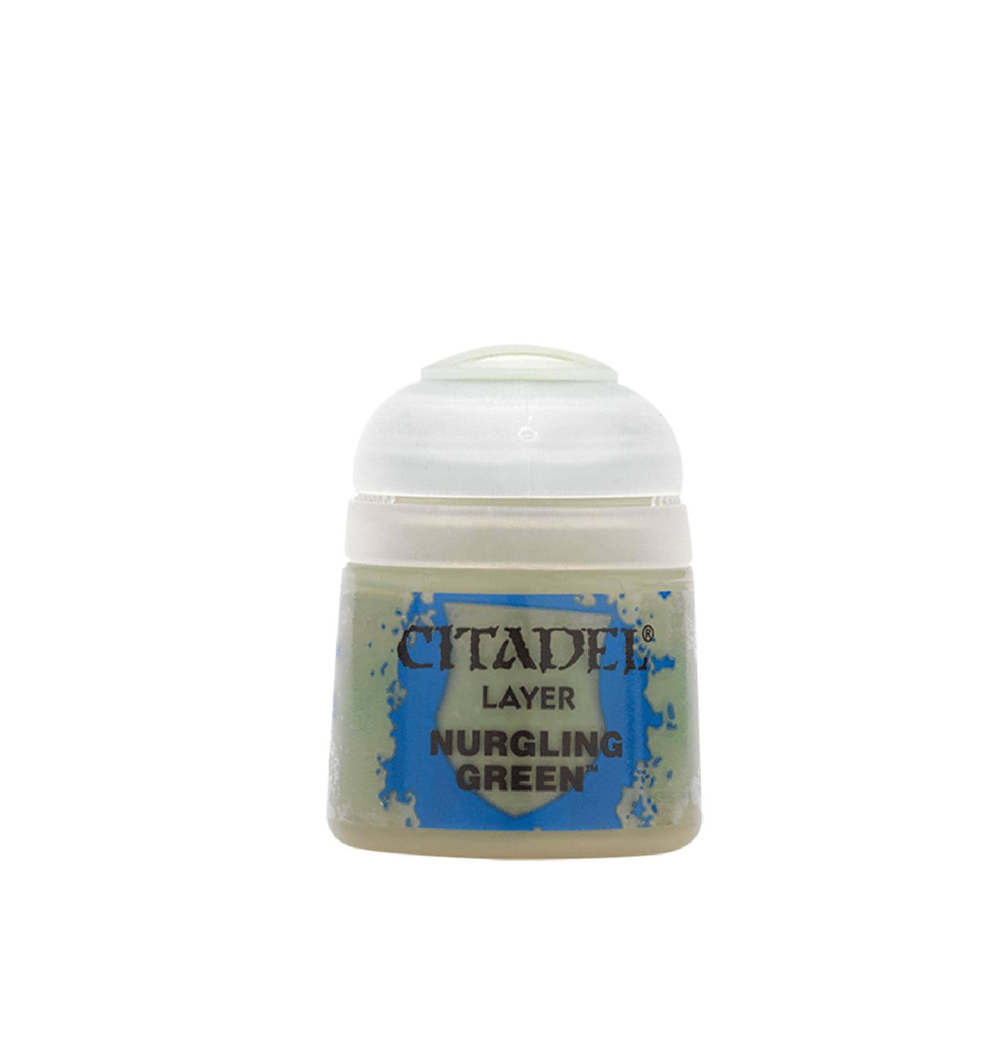 Games Workshop Citadel Layer 1: Nurgling Green Acrylic Paint - Perfect for Miniature Painting, Warhammer 40K & Tabletop Gaming