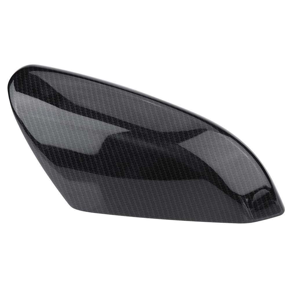 Carbon Fiber Rearview Mirror Covers for Sedan & Coupe (2016-2019) - 1 Pair, Stylish & Durable Car Accessories for Enhanced Vehicle Protection & Aesthetics