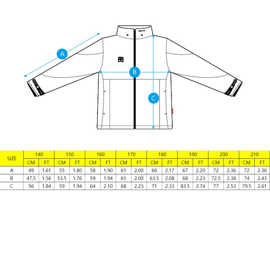 MOOTO Wing Jacket Windbreaker Tracksuit - Taekwondo Team Uniform & Gym Training Wear - White (Size 200cm/6.56ft for Height 190-200cm/6.23-6.56ft) - Perfect for Martial Arts, Sports & Outdoor Activities