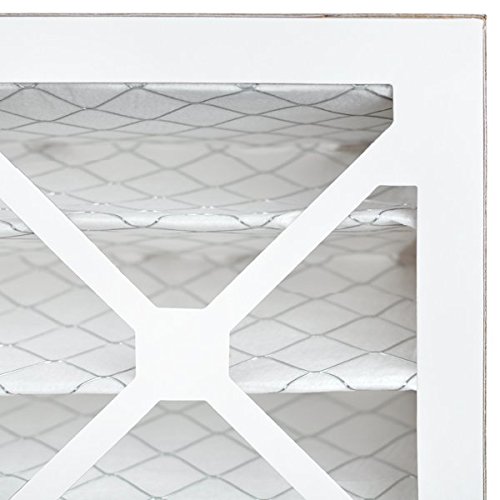 20x25x4 MERV 13 Pleated HVAC Air Filter - 6-Pack | High Efficiency Furnace & AC Filter for Clean Air | Made in USA | Ideal for Homes, Offices & Allergies Relief