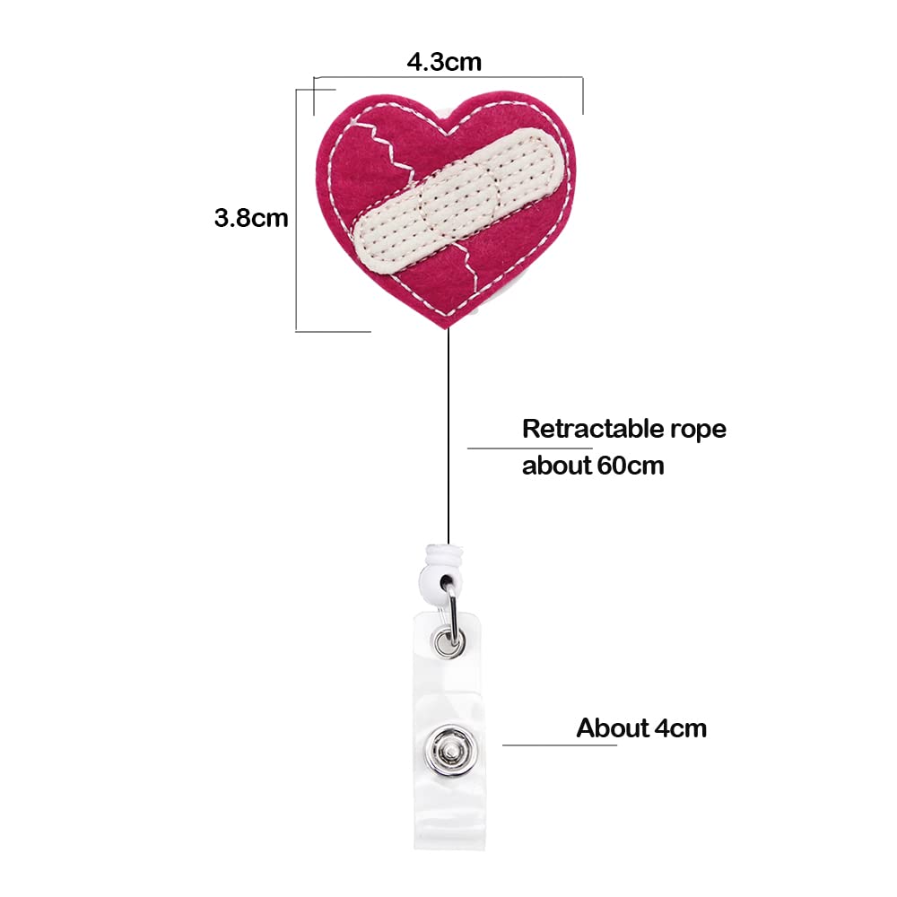 Retractable Badge Holder & ID Card Reel - Adjustable Neck Strap for Nurses, Doctors, Students (Perfect for Hospitals, Schools, and Workplace Security)