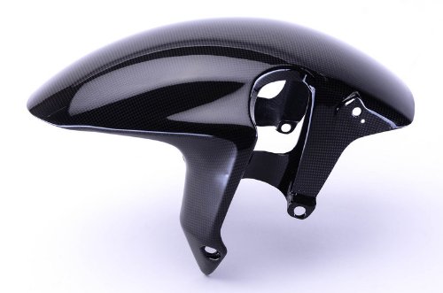 Bestem CBHO-1K08-FFD Black Carbon Fiber Front Fender for Honda CBR1000RR 2008-2013 | High-Performance Motorcycle Accessory for Racing & Street Riding