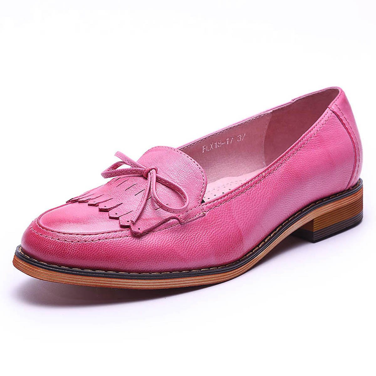 Women's Leather Penny Loafers - Comfortable Casual Flat Shoes for Ladies & Girls | Perfect for Work, Travel & Everyday Wear