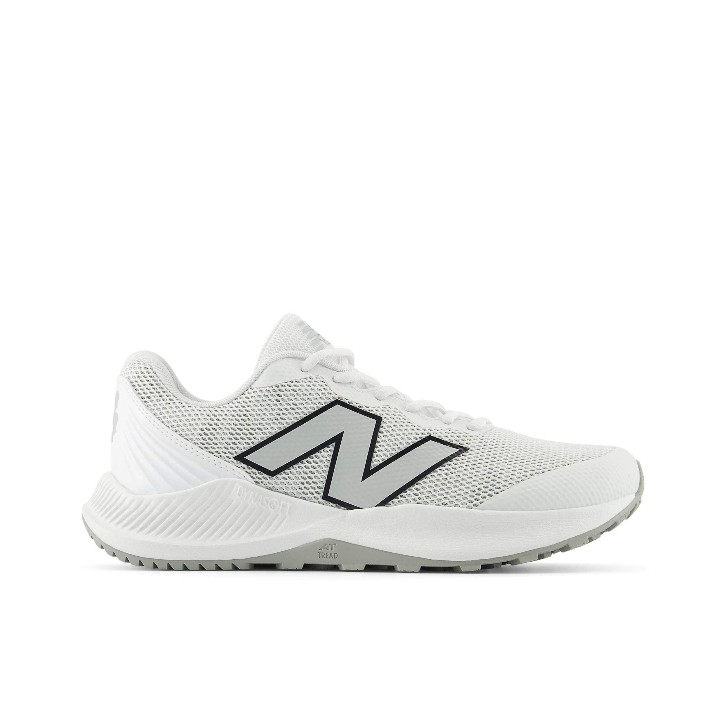 New Balance 4040v7 White Youth Turf Soccer Cleats - Lightweight Athletic Shoes for Kids - Perfect for Youth Soccer Games & Training Sessions