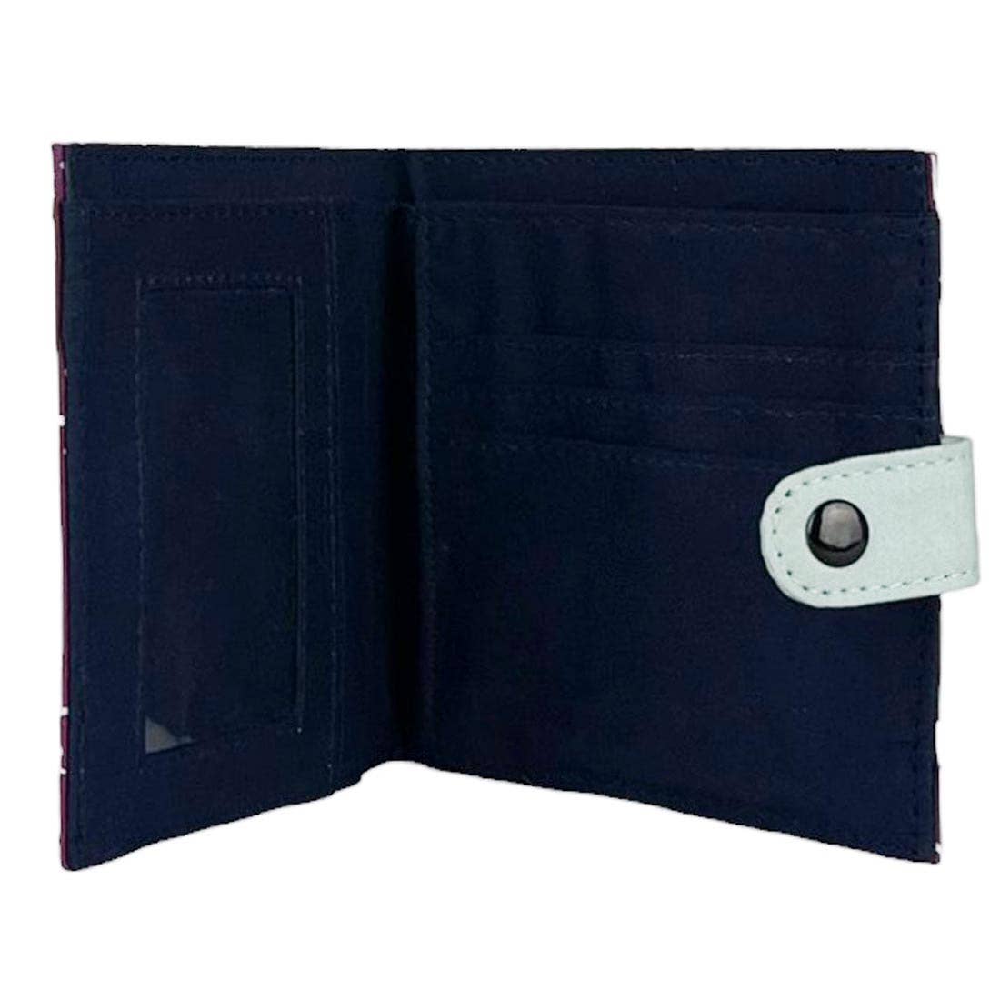 Stylish Purple Cat Square Wallet for Women - Trendy & Durable RFID Blocking Card Holder - Perfect for Everyday Use, Travel, and Gifts