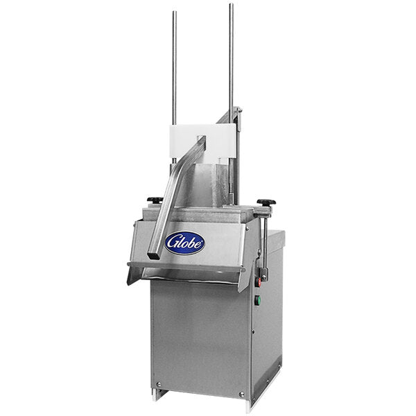 Commercial Grade Globe GSCS2-3 Electric Cheese Shredder - 2 HP, 3 Phase, 230V - Perfect for Pizzerias, Delis & Large-Scale Food Processing