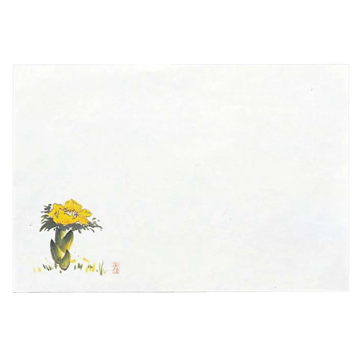 Premium MIN Senju Washi Paper Placemats - Pheasant's Eye Design (100-Pack) - Elegant Table Setting for Dining, Parties & Home Decor