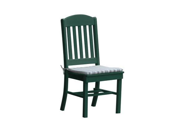 A & L Furniture Classic Dining Chair - Solid Wood Upholstered Dining Room Chairs Set of 2, Comfortable Kitchen Chairs for Home & Restaurant Use