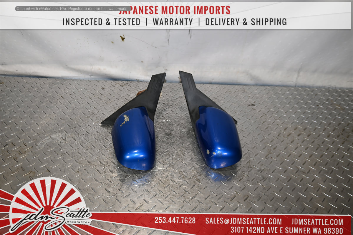 JDM Subaru Impreza WRX GDA GDB GGA V7 Power Folding Side Mirrors - Auto Parts for 2001-2007 Models - Perfect for Street Racing & Car Upgrades