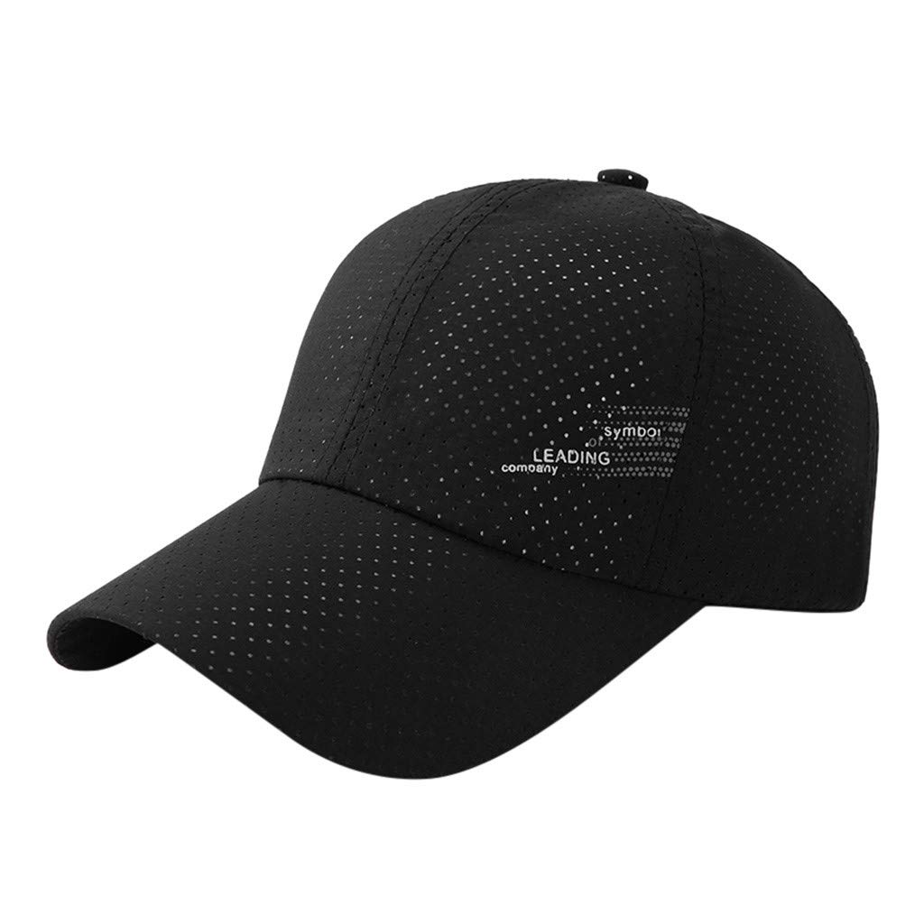 Breathable Unisex Mesh Baseball Cap for Men & Women - Quick Dry, Cooling Summer Sun Hat with Adjustable Strap - Perfect for Golf, Cycling, Running & Outdoor Sports Activities