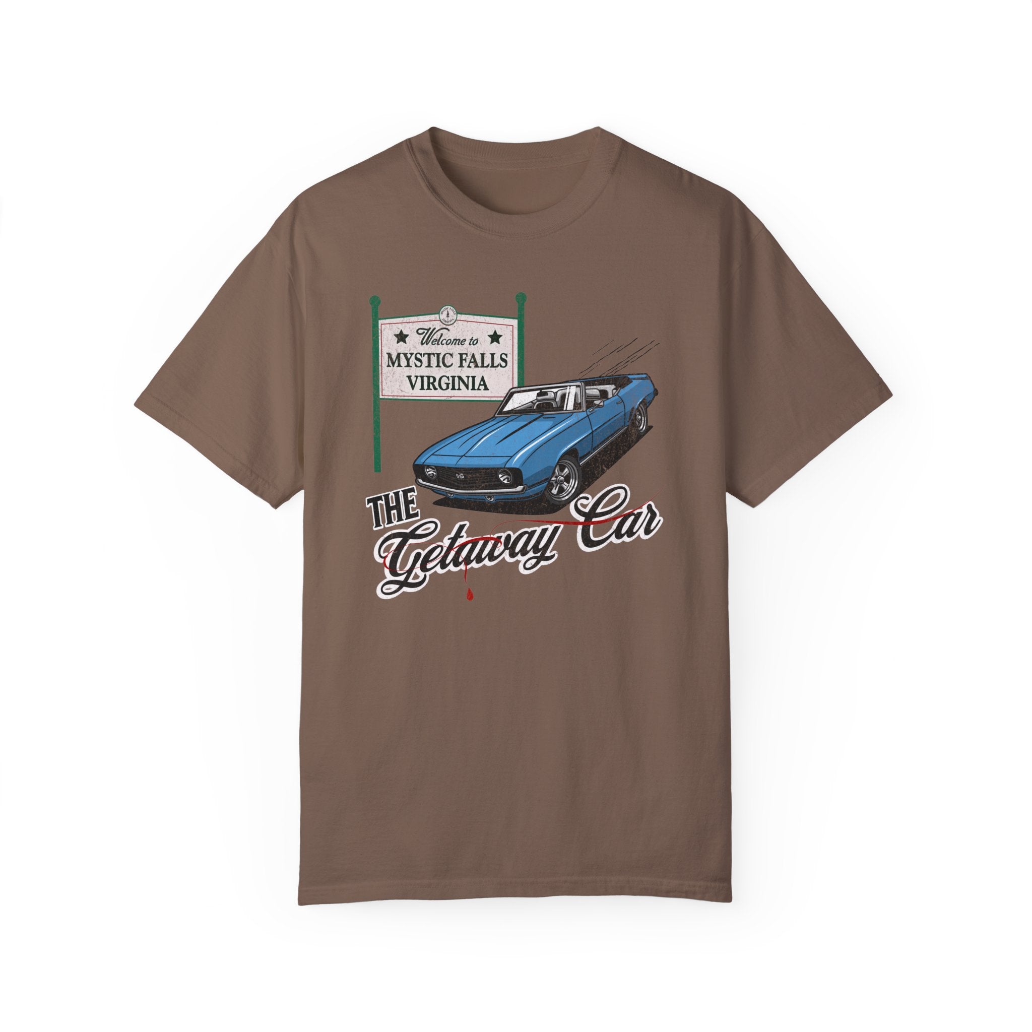 The Getaway Car Shirt - Stylish Graphic Tee for Men & Women - Perfect for Casual Wear, Road Trips, and Car Enthusiasts